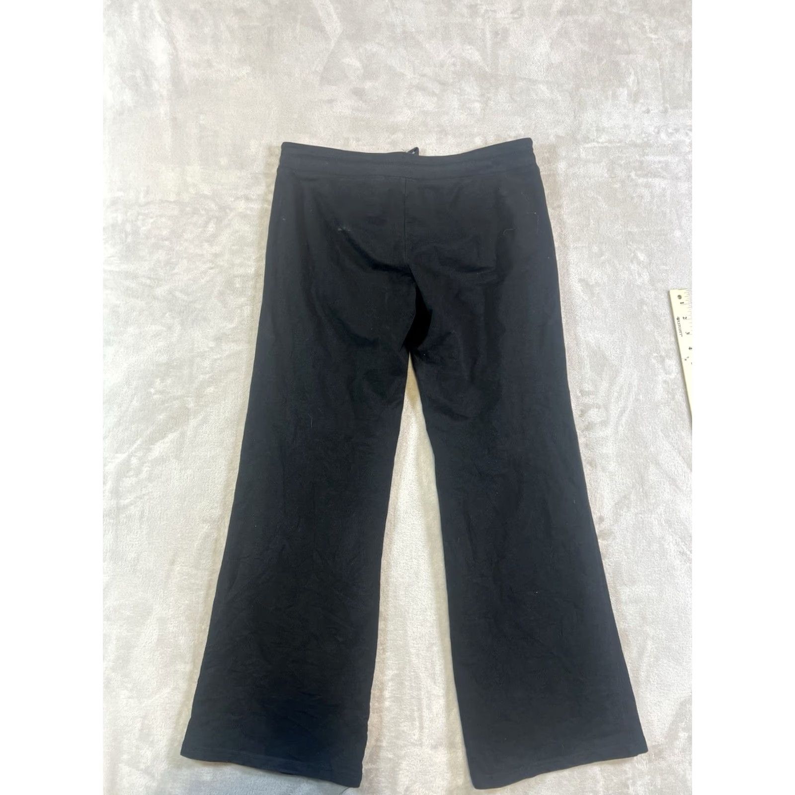 Vintage NY Apparel Sweatpants Womens Small Black 30x27 Pockets Cotton Blend Stretch Athletic Size 28" / US 6 / IT 42 - 5 Thumbnail