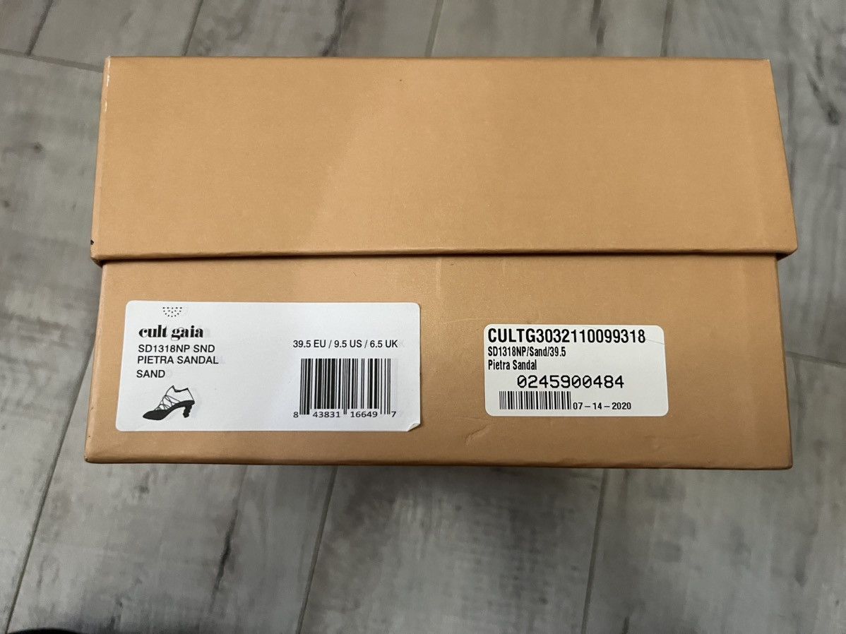 Cult Gaia Cult Gaia Pertra Sandal, Sand Color Size US 8 / IT 38 - 5 Thumbnail