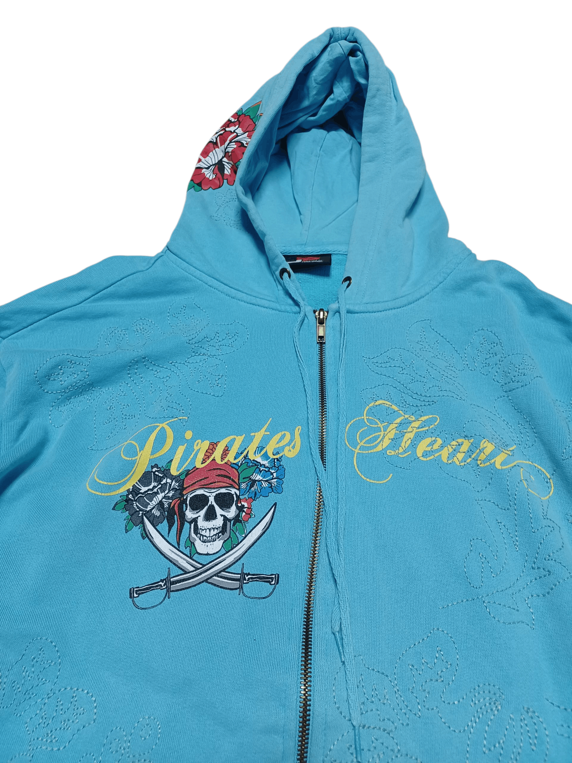 Other PIRATES HEART BY JOHN DEVIN ED HARDY STYLE FIRE ZIP HOODIE Size US XL / EU 56 / 4 - 2 Thumbnail