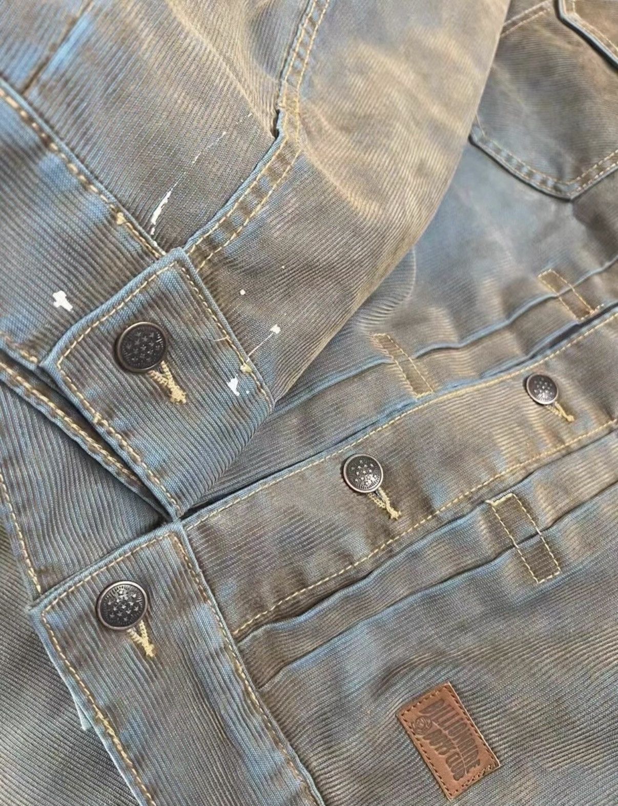 Billionaire Boys Club BBC American Line Dirty Wash Jacket Size US XXL / EU 58 / 5 - 7 Thumbnail