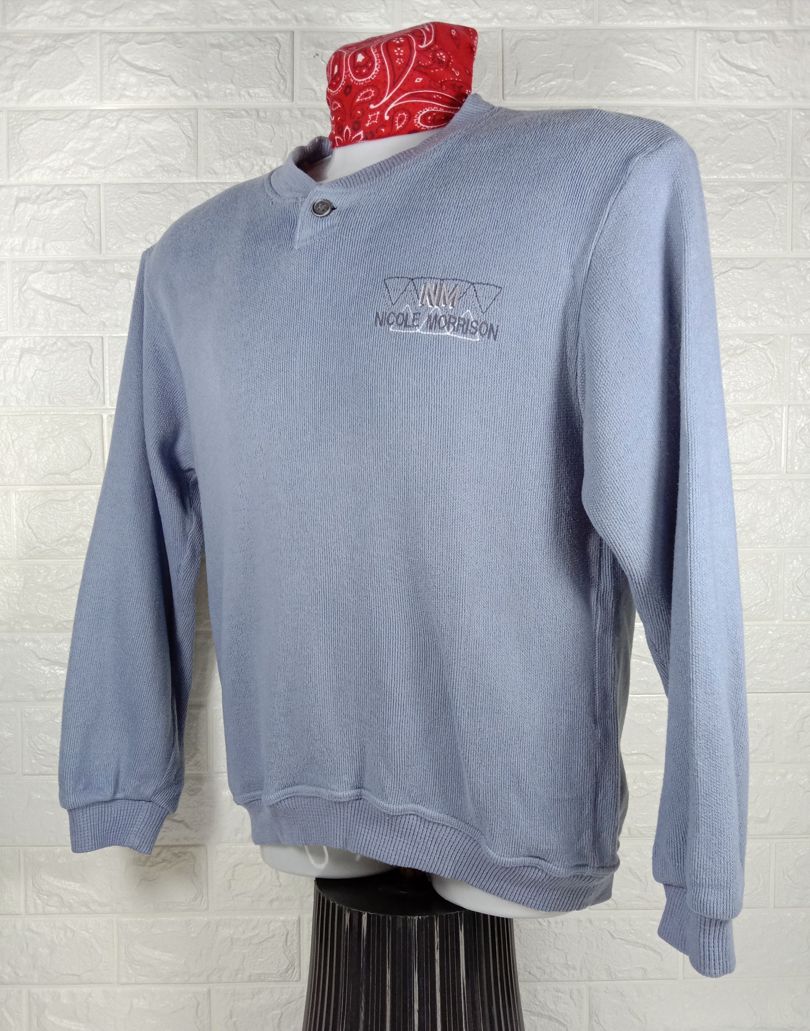 Japanese Brand Vintage Nicole Morrison Sweatshirt Size M / US 6-8 / IT 42-44 - 3 Thumbnail