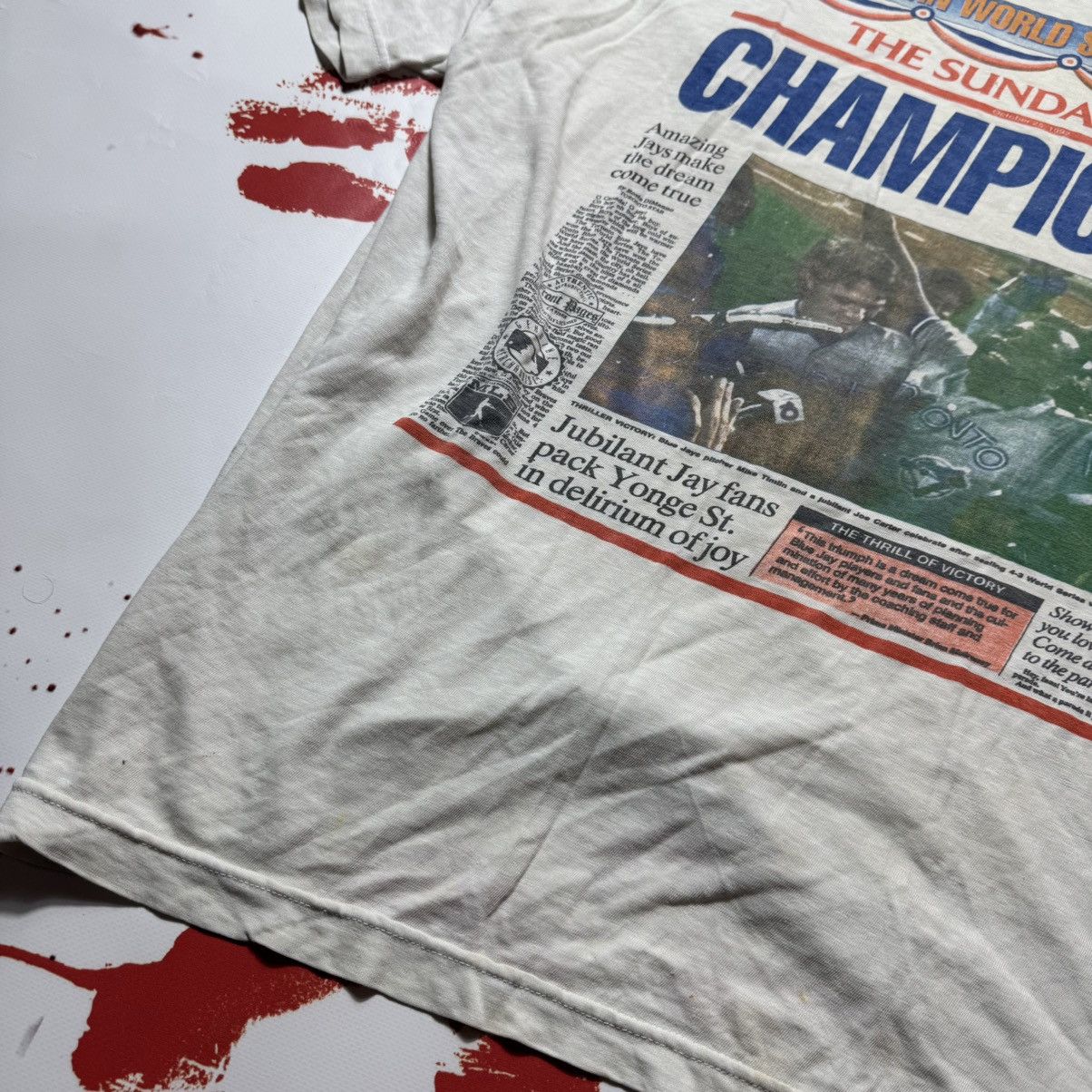 Champion × Vintage Toronto Blue Jays Sunday Star Champions! 1992 World Series Size US XL / EU 56 / 4 - 4 Thumbnail
