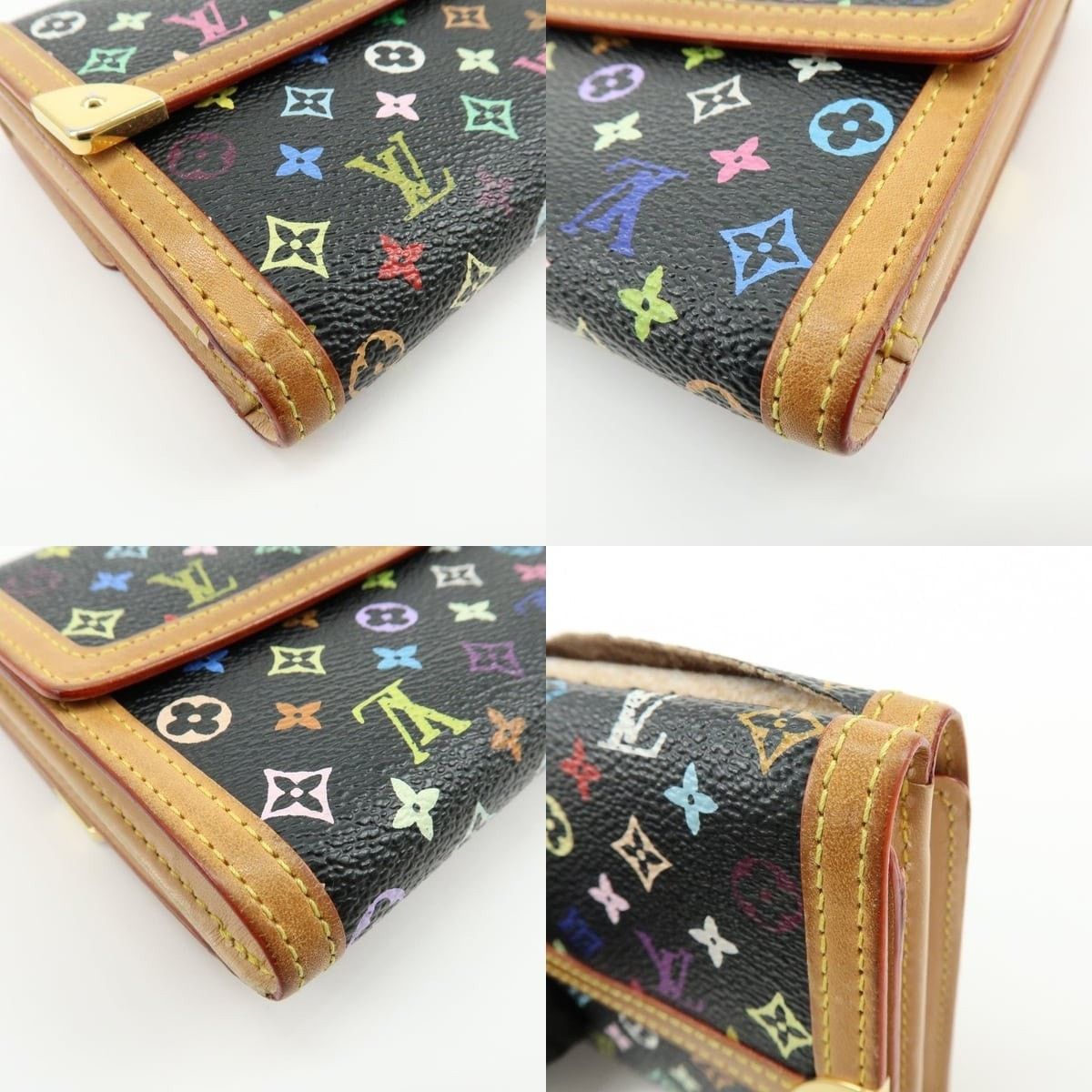 Louis Vuitton Louis Vuitton Multicolore Porte Monnaie Billets Carte Size ONE SIZE - 4 Thumbnail
