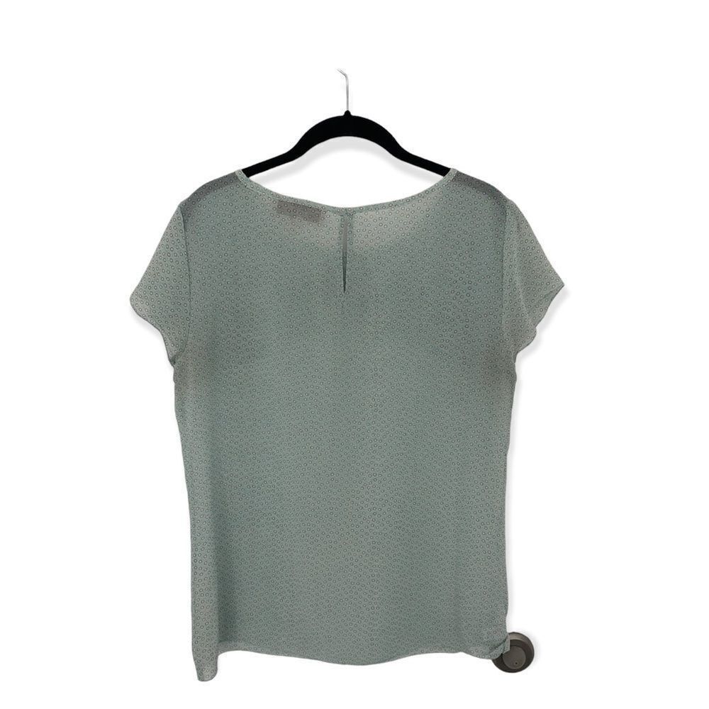 Loft Ann Taylor LOFT Women’s Size S Semi-Sheer Ruffle Blouse Shor Size S / US 4 / IT 40 - 3 Thumbnail