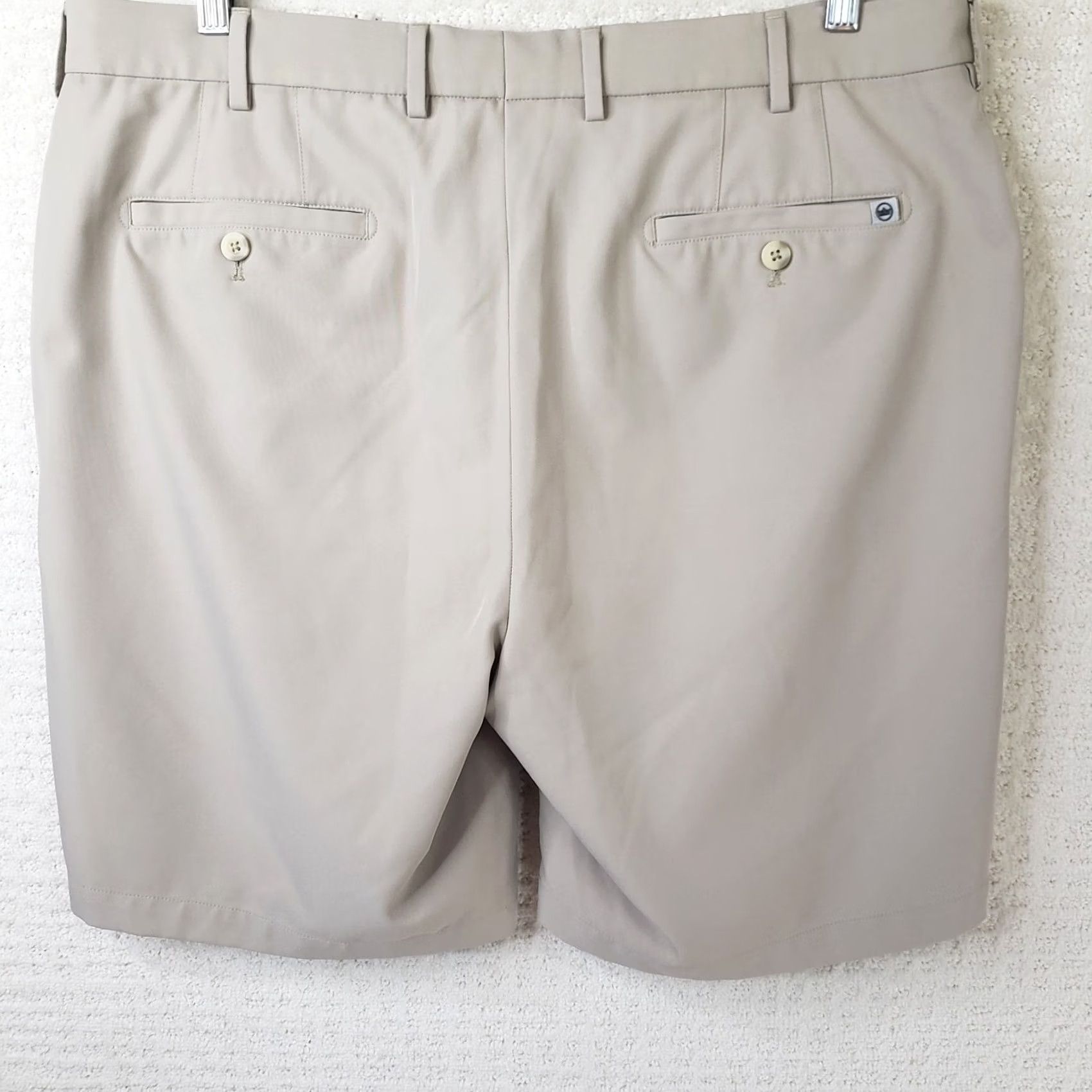 Peter Millar Peter Millar Wicking Performance Chino Shorts Men 38 Beige Golf Casual Size US 38 / EU 54 - 5 Thumbnail