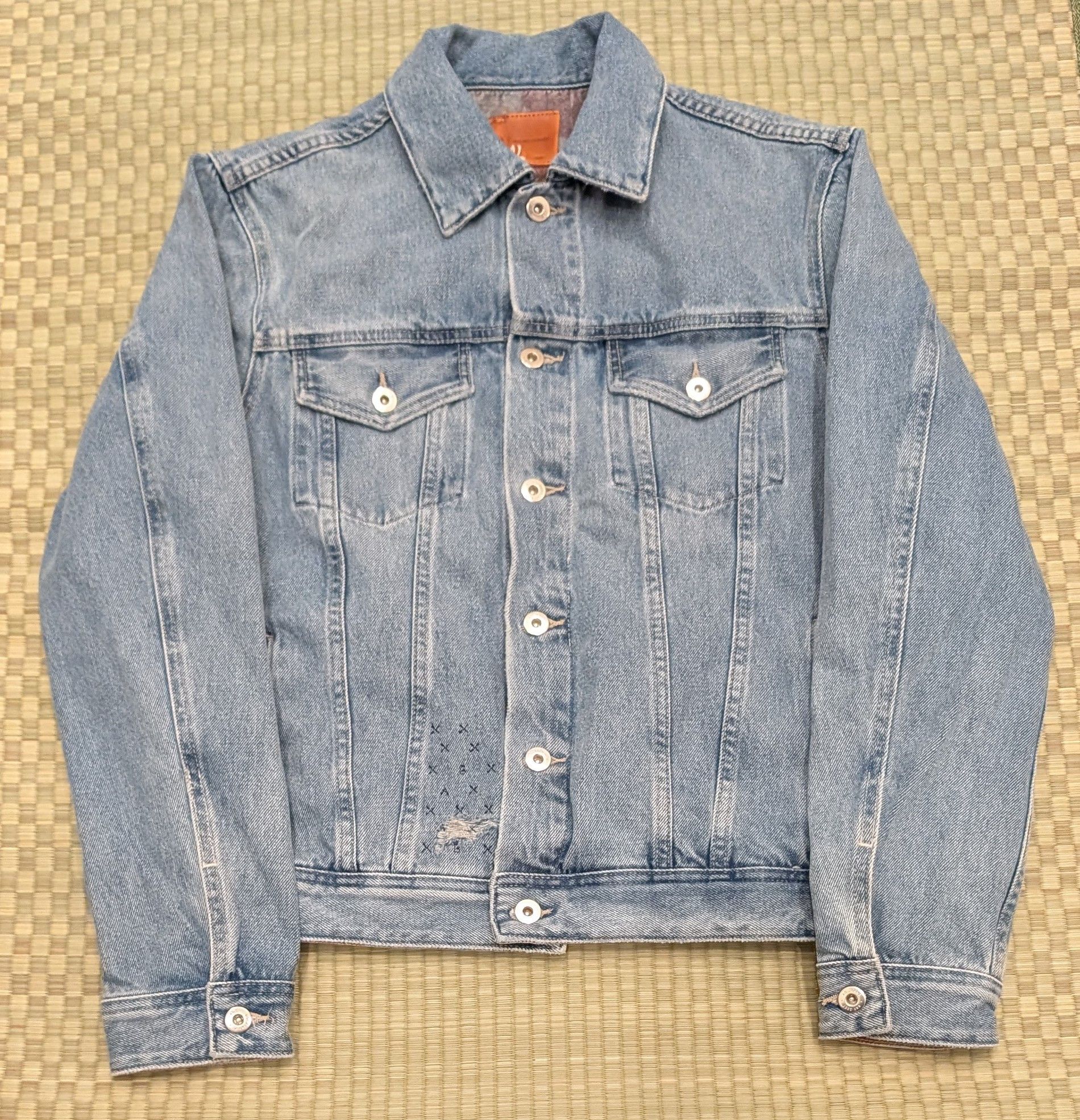 AG Adriano Goldschmied ONE OF A KIND Adriano Goldschmeid AG-ED Denim Jacket Size US M / EU 48-50 / 2 - 1 Thumbnail