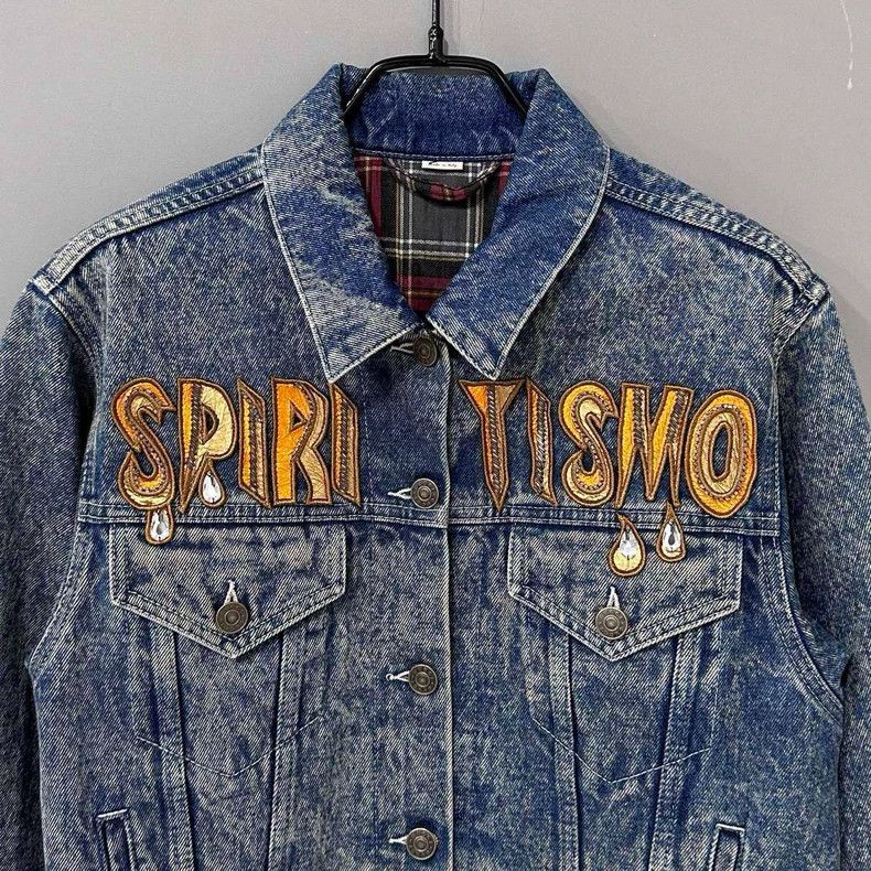 Gucci Gucci Squares make old logo denim jackets 2503-Nextarrow Size US XS / EU 42 / 0 - 3 Thumbnail