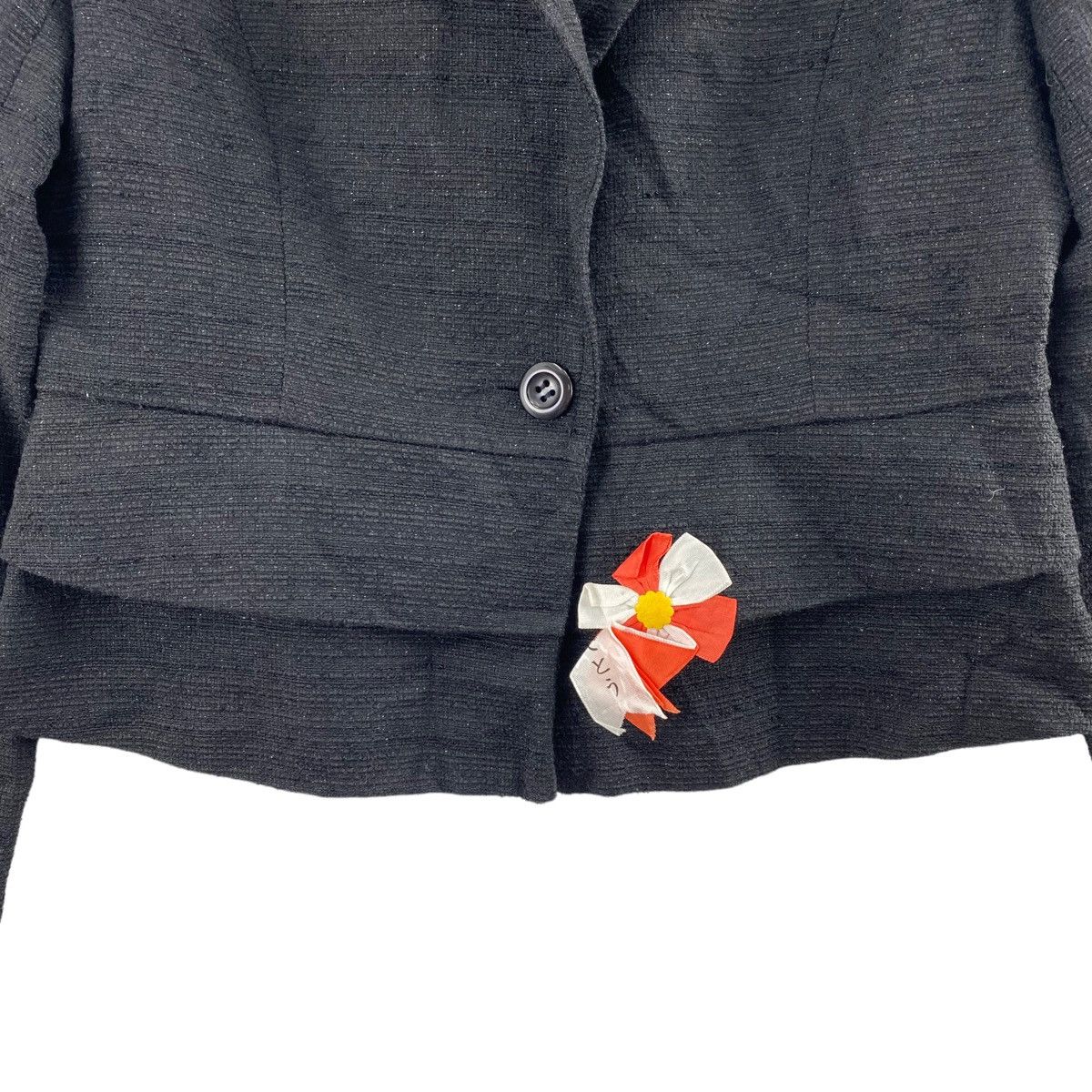 Other EMMA JAMES New York Ribbon Crop Top Coat Jacket Size S / US 4 / IT 40 - 3 Thumbnail