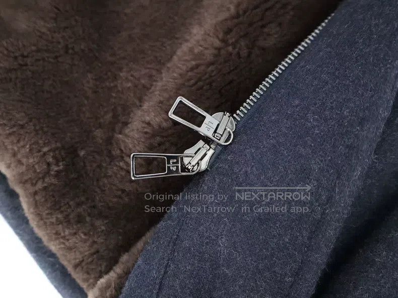 Loro Piana Loro Piana Cashmere Coat with Beaver Fur Lining and Cashme Size US XXL / EU 58 / 5 - 4 Thumbnail