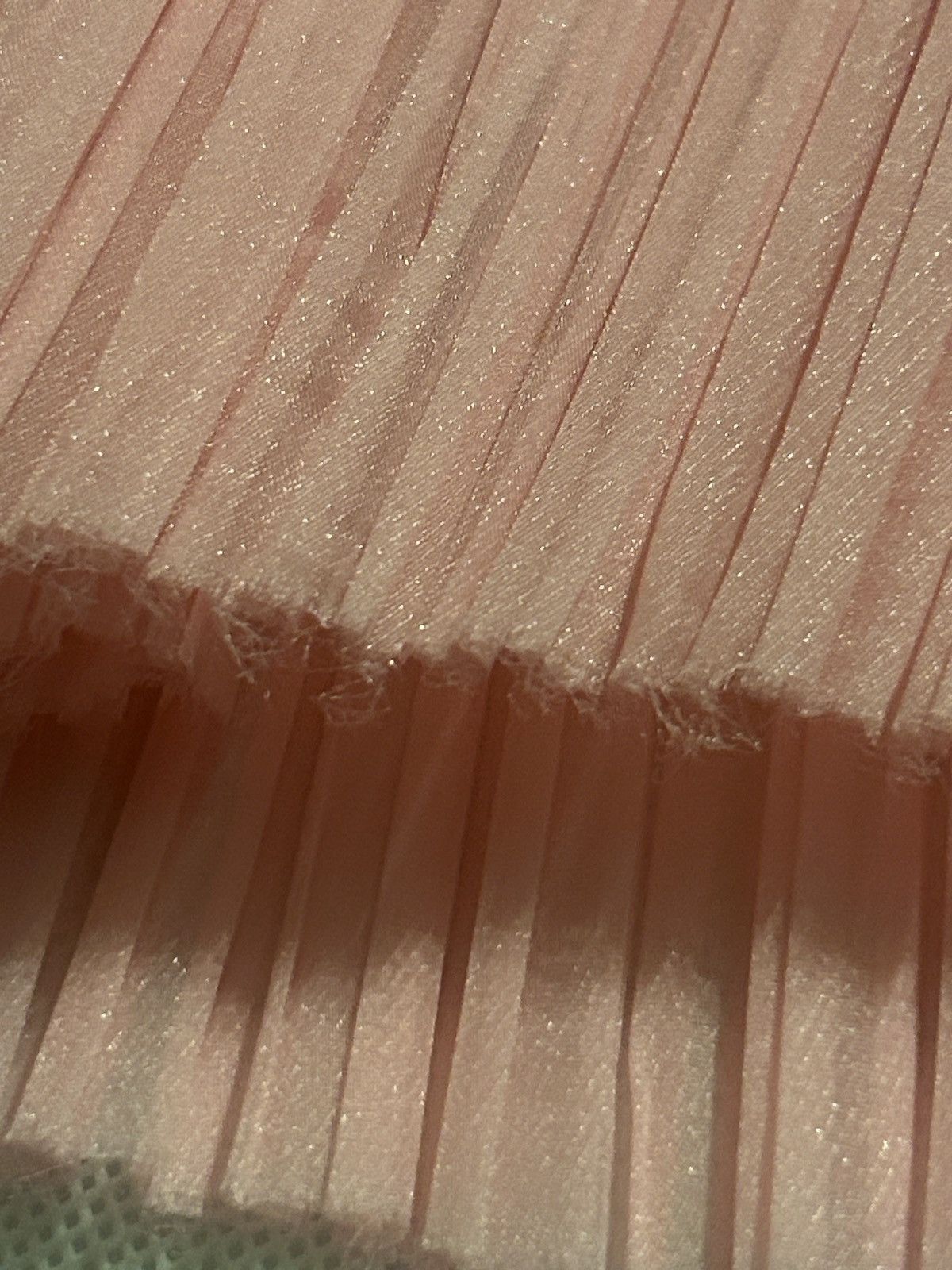 Aje AJE Laurier Wave plissé-organza mini skirt Baby pink UK 16 Size 34" / US 12 / IT 48 - 6 Thumbnail