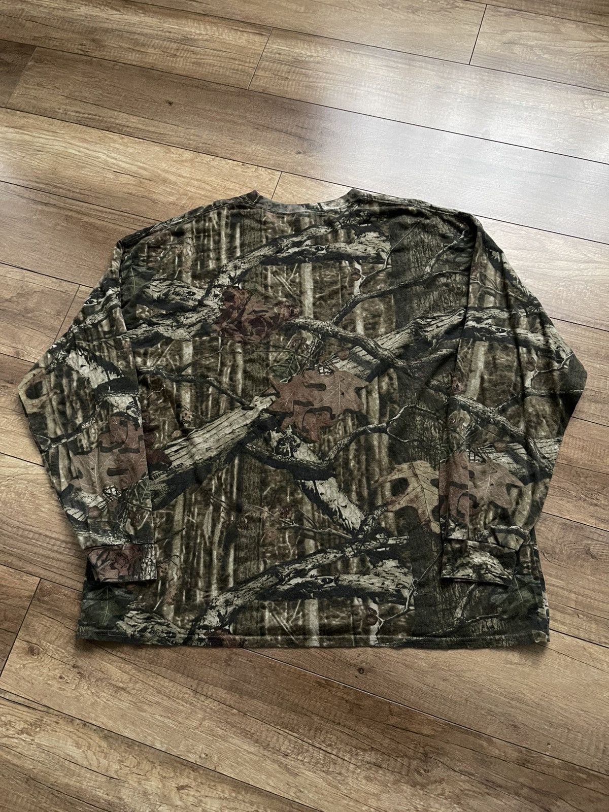 Vintage Mossy Oaks Realtree Vintage Camouflage Long Sleeve T-Shirt Size US XXL / EU 58 / 5 - 7 Thumbnail