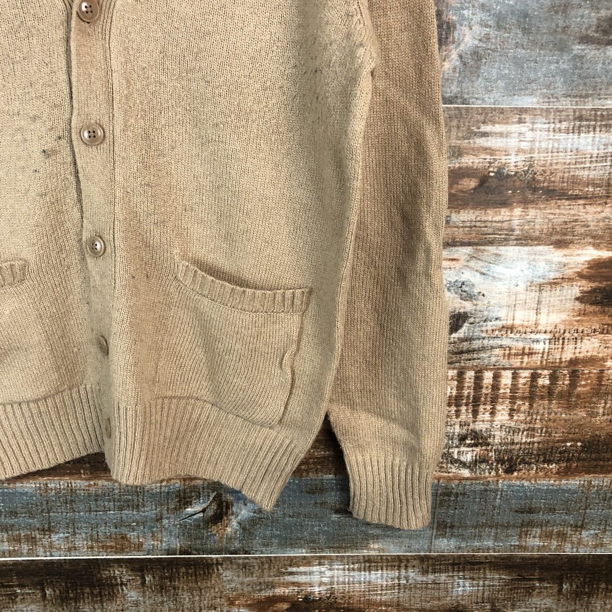 GU GU Brown Cardigan japan vintage Knitwear #A1807 Size US S / EU 44-46 / 1 - 8 Thumbnail