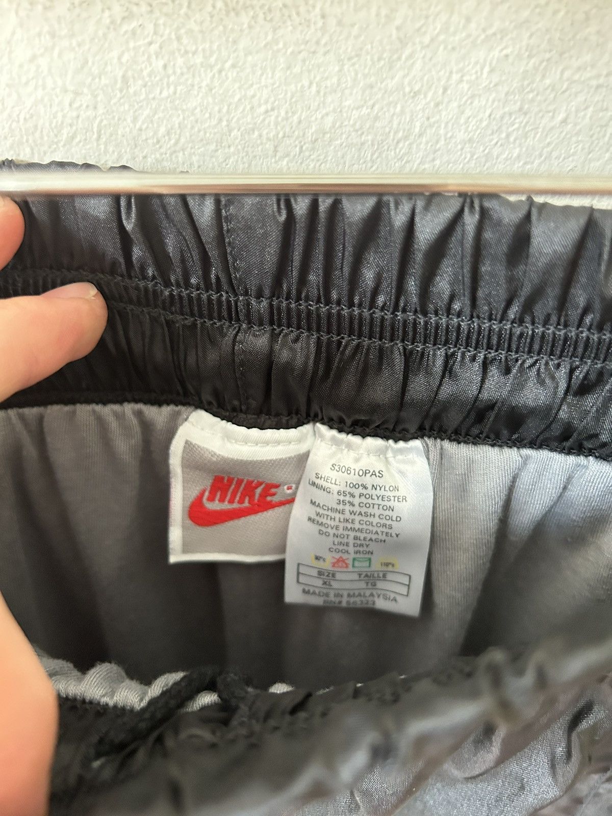 Nike × Vintage Nike Pleated Parachute Pants Size US 33 - 3 Thumbnail