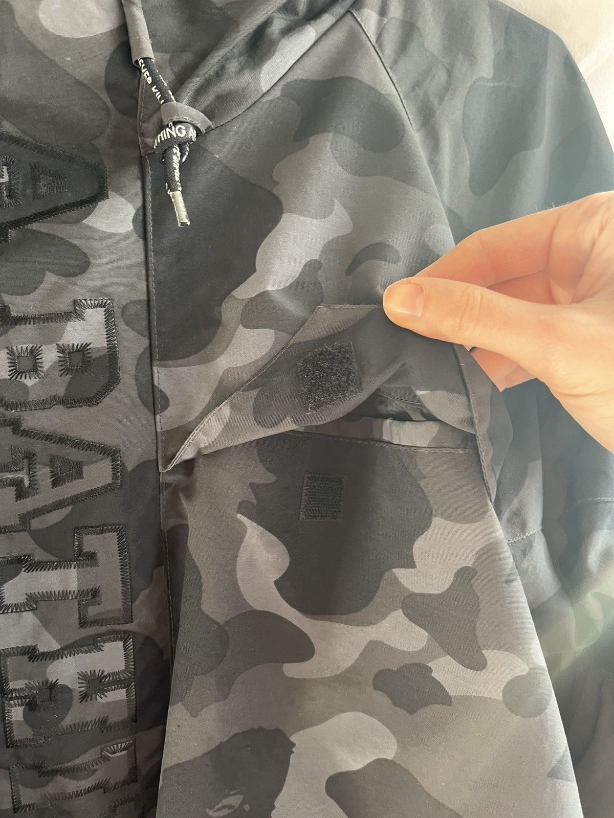 Bape Black camo snowboard jacket Size US M / EU 48-50 / 2 - 8 Thumbnail