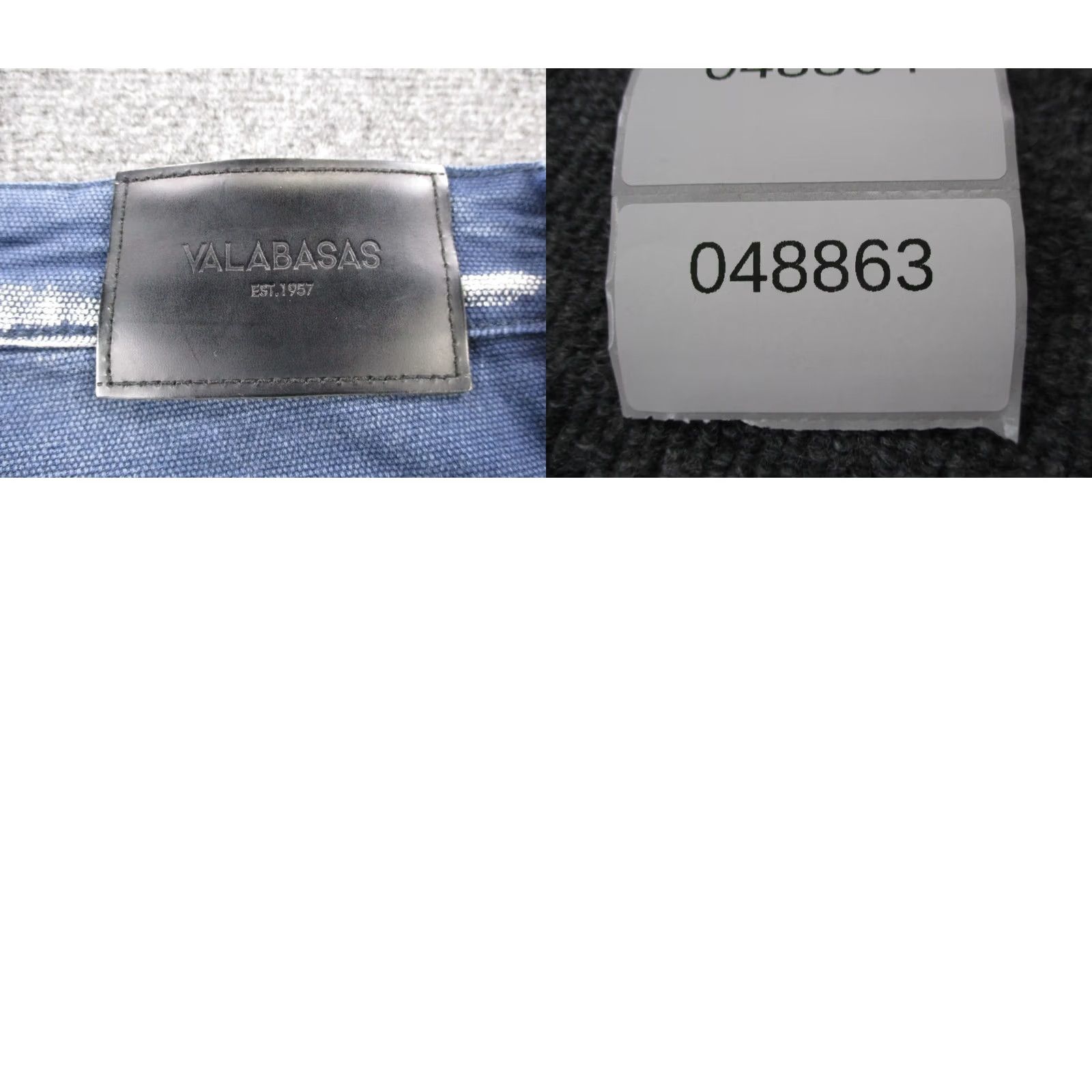 Denime Valabasas Jeans Womens 32 Blue Denim Stretch Flared Distressed Casual Size 24" / US 00 / IT 34 - 9 Thumbnail