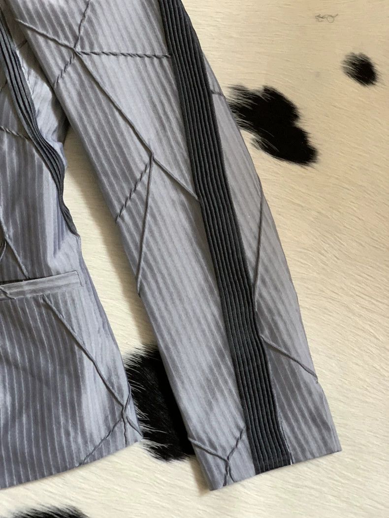 Issey Miyake Issey Miyake Silver suit jacket Size M / US 6-8 / IT 42-44 - 6 Thumbnail