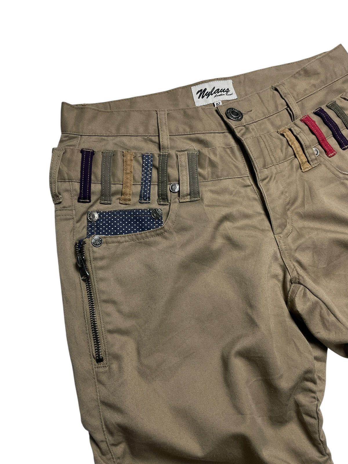 If Six Was Nine 2000’s Nylaus - Double Waist Ruched Pants Size US 31 - 4 Thumbnail