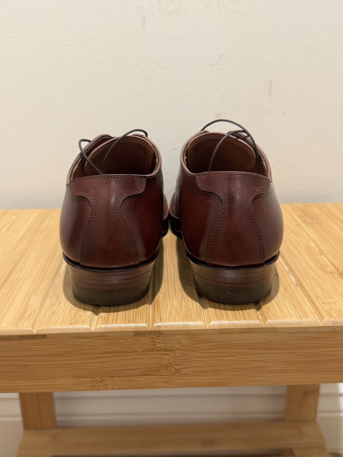 Other JohnnyWorks M43 Derby Shoe Brown Shell Cordovan 6UK/6.5US Size US 6.5 / EU 39-40 - 3 Thumbnail