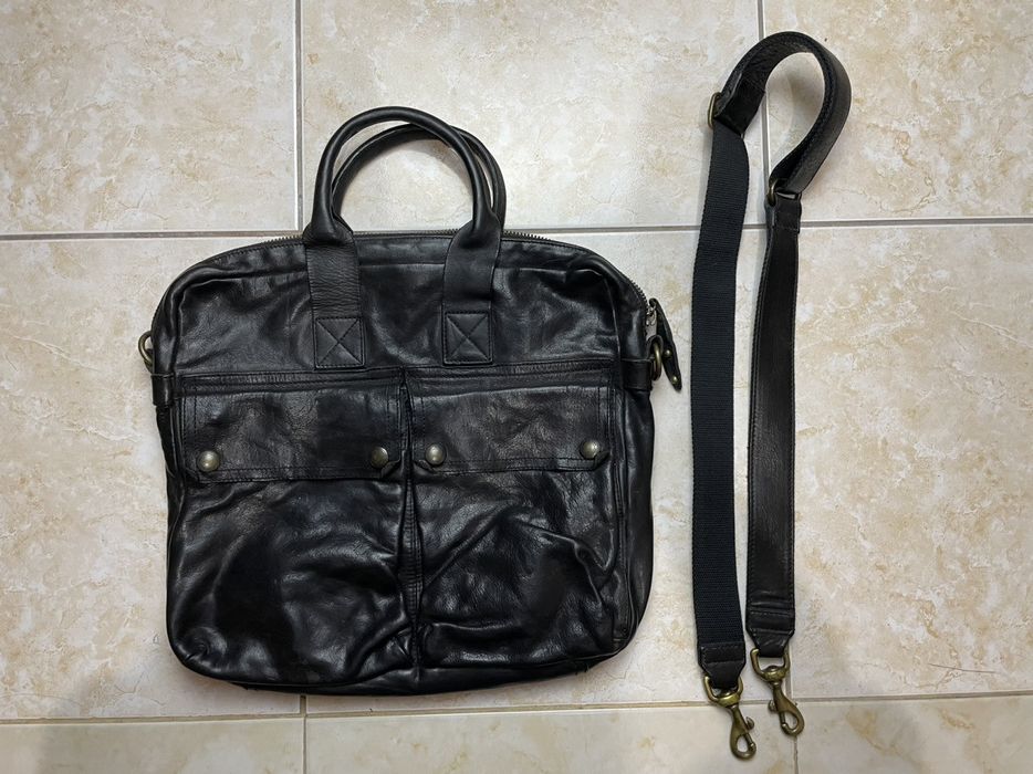 Ralph Lauren Vintage Polo Ralph Lauren Leather Messenger Bag Grailed