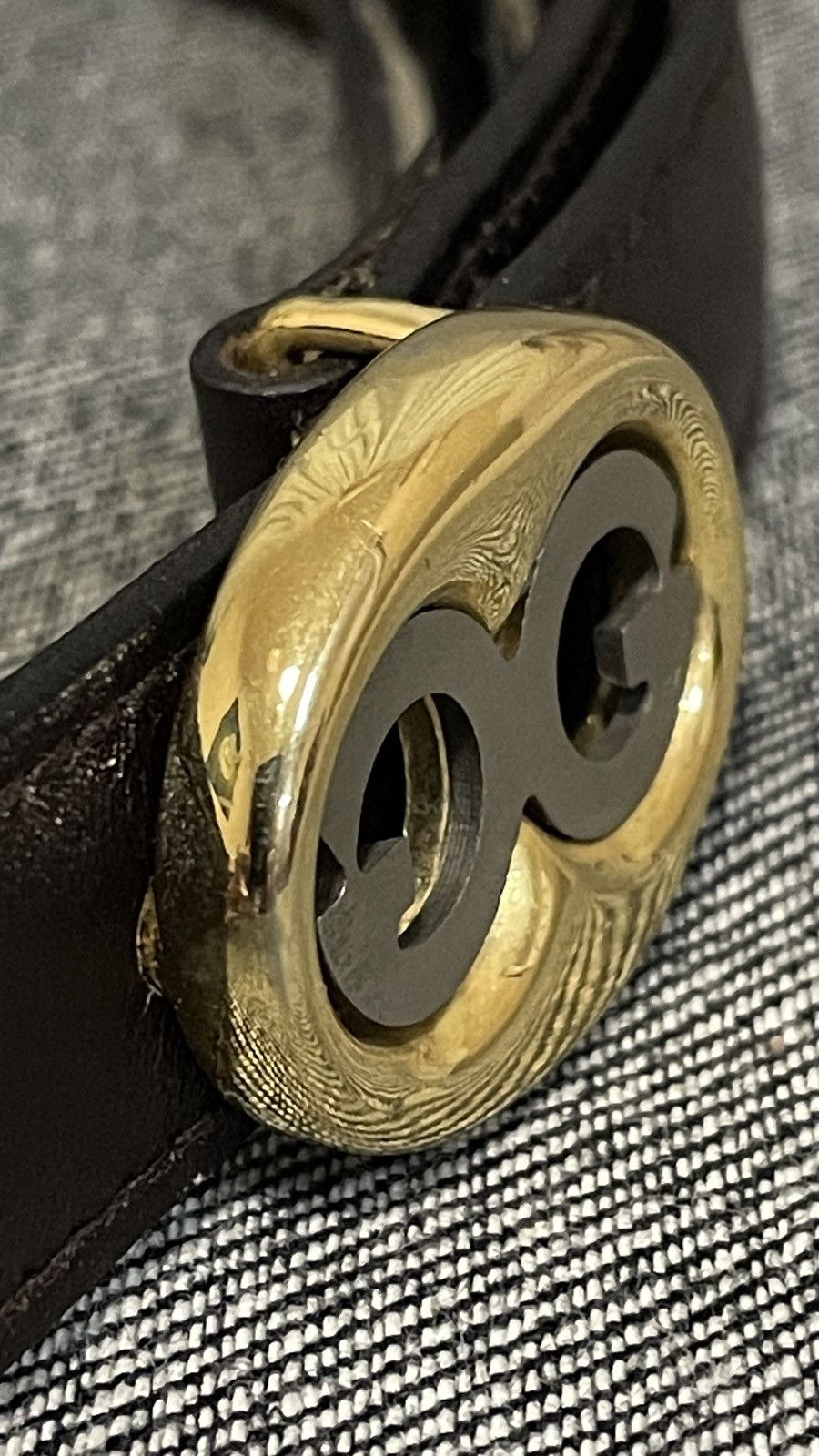 Designer Gucci Leather Vintage Size ONE SIZE - 22 Thumbnail