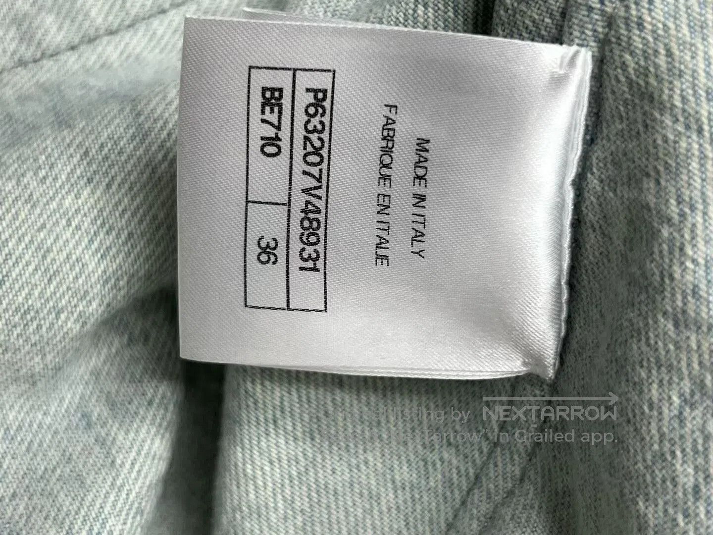 Chanel Chanel Denim Jacket for Women. Size XS / US 0-2 / IT 36-38 - 5 Thumbnail