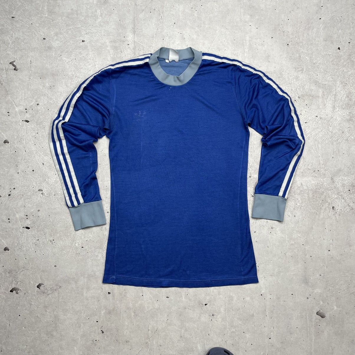 Vintage Adidas FOOTBALL SHIRT SOCCER Made In W.-Germany