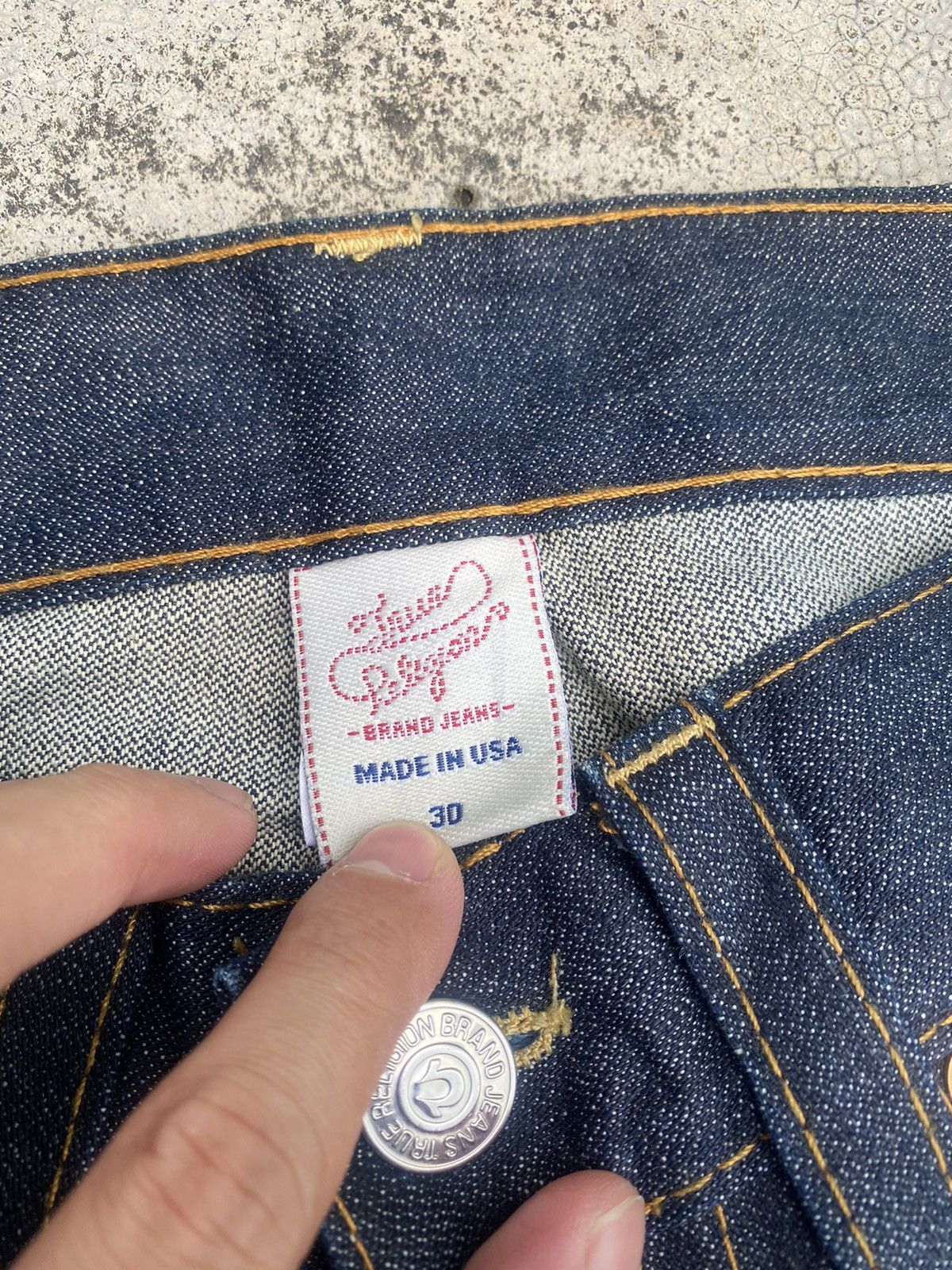 If Six Was Nine × Japanese Brand × True Religion Flare Jeans True Religion Like New Bootcut Size US 33 - 11 Thumbnail