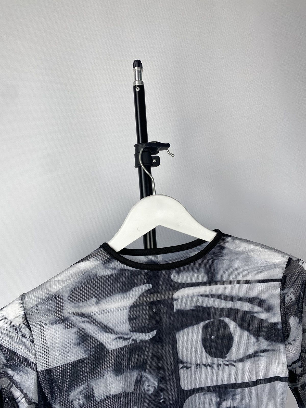 Designer × Japanese Brand Save The Queen Jean Paul Gaultier Style Mesh Top Blouses Size M / US 6-8 / IT 42-44 - 5 Thumbnail