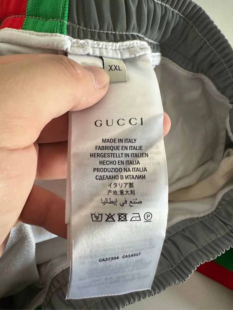 Gucci Gucci Size XXL Classic red and green color-matched casual Size US 34 / EU 50 - 4 Thumbnail