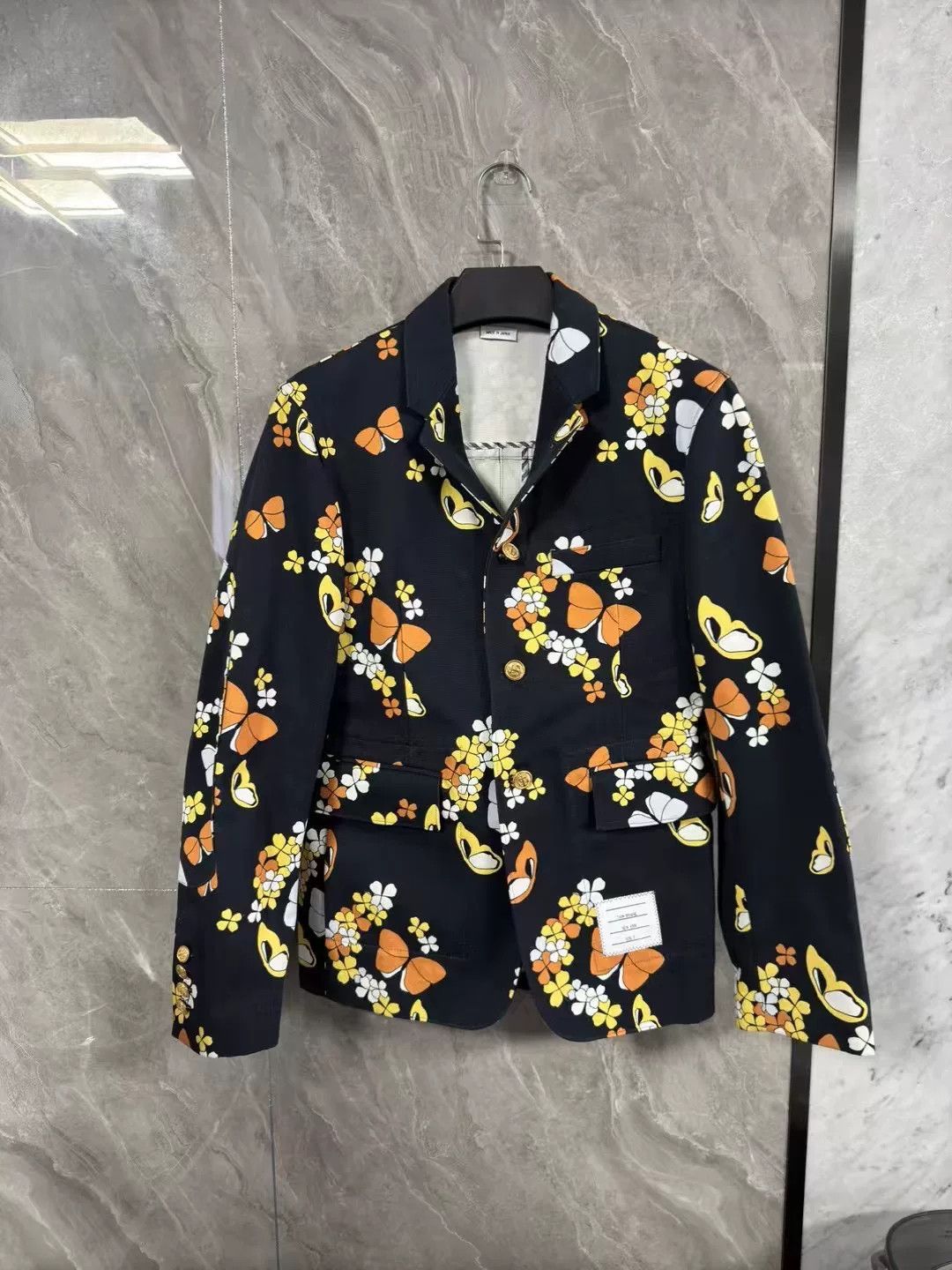 Thom Browne THOM BROWNE Floral Butterfly Blazer Size XS / US 0-2 / IT 36-38 - 1 Thumbnail