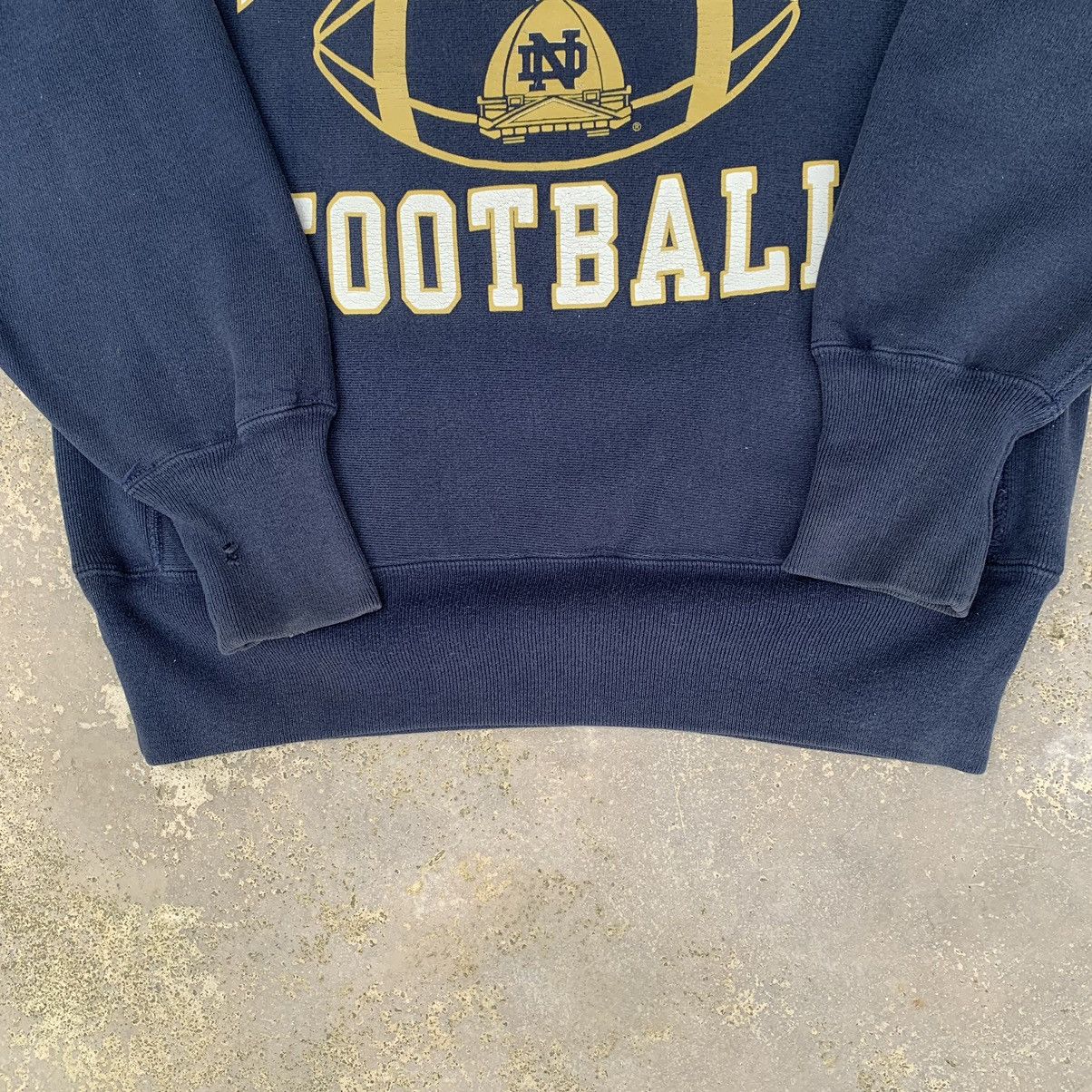 Champion Vintage 90s Champion Reverse Weave Notre Dame Football Size US M / EU 48-50 / 2 - 7 Thumbnail