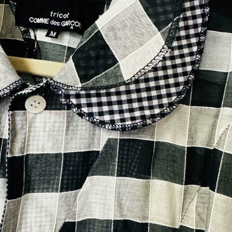 Comme des Garcons Comme Des Garcons Black and white checkered gold ingot coll Size M / US 6-8 / IT 42-44 - 7 Thumbnail
