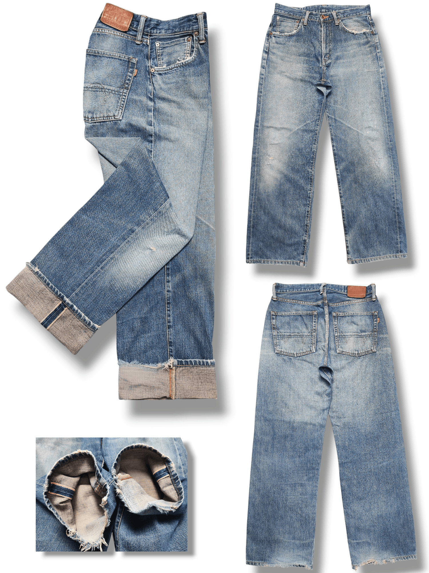 Japanese Brand Vintage Edwin Selvedge 505x Denim Jean Size US 30 / EU 46 - 1 Thumbnail
