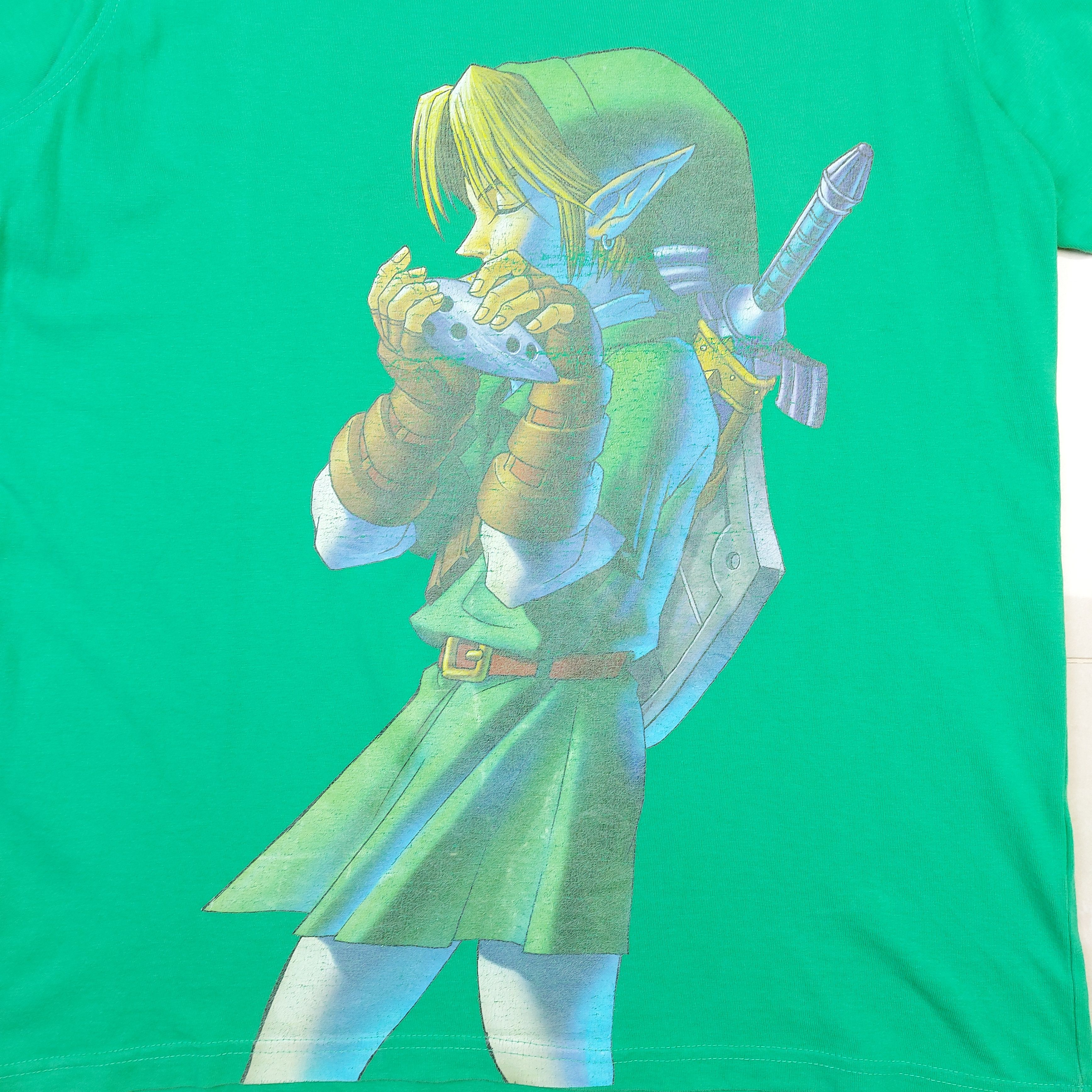 Nintendo The Legend of Zelda Ocarina of Time 3D Nintendo 3DS 2011 TEE Size US M / EU 48-50 / 2 - 4 Thumbnail