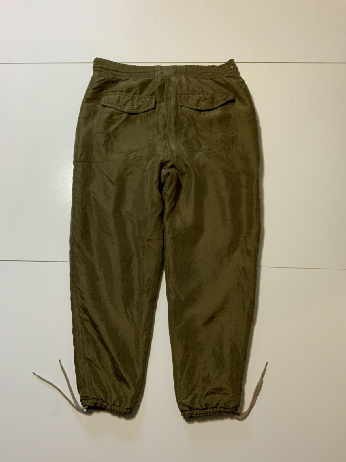 Vintage VTG 80s 90s Kriss Kross 100% Silk Windbreaker Jogger Pants Size US 36 / EU 52 - 3 Thumbnail