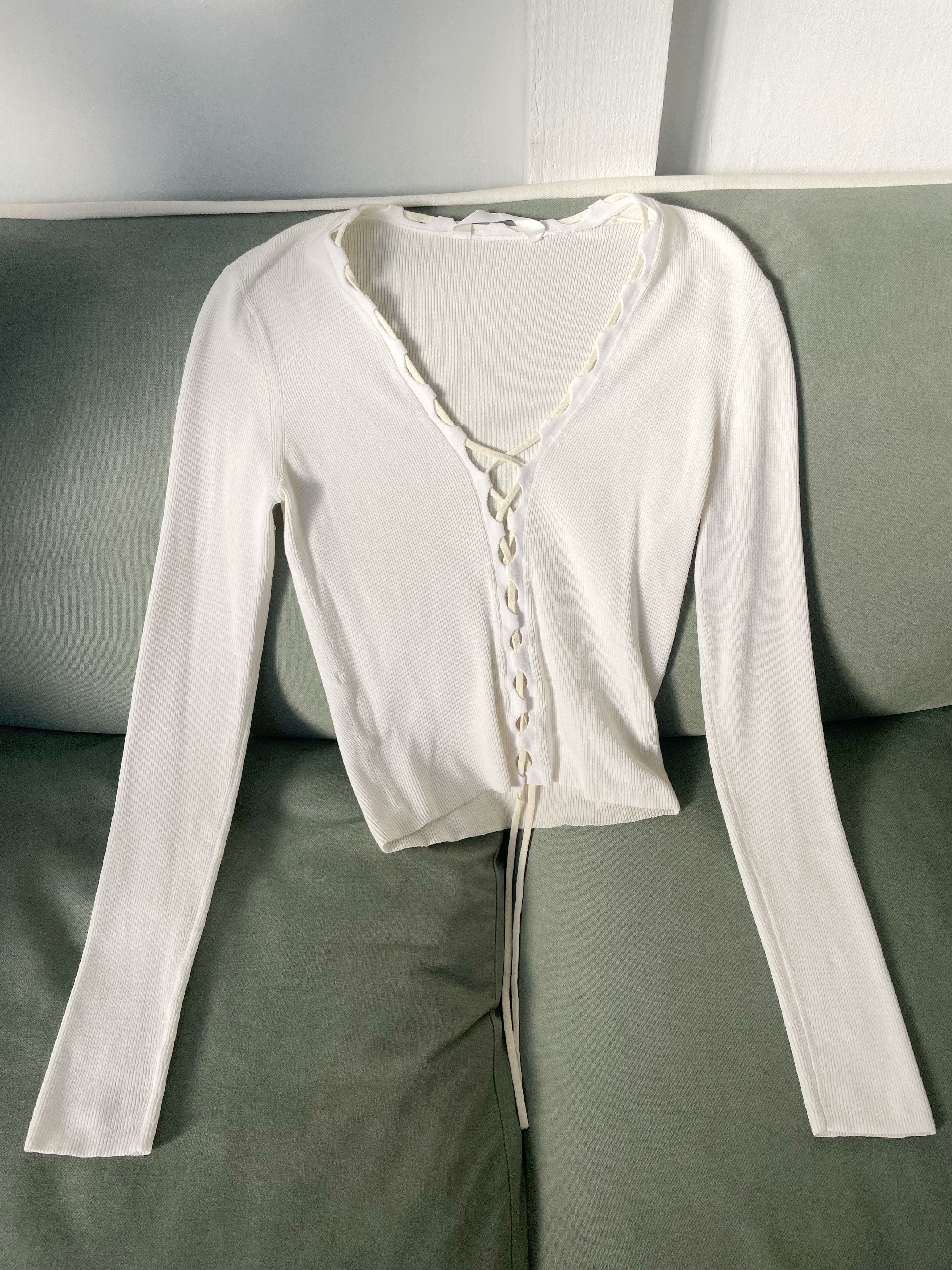 Dion Lee Dion Lee Off White Bichrome Cardigan Size S / US 4 / IT 40 - 5 Thumbnail