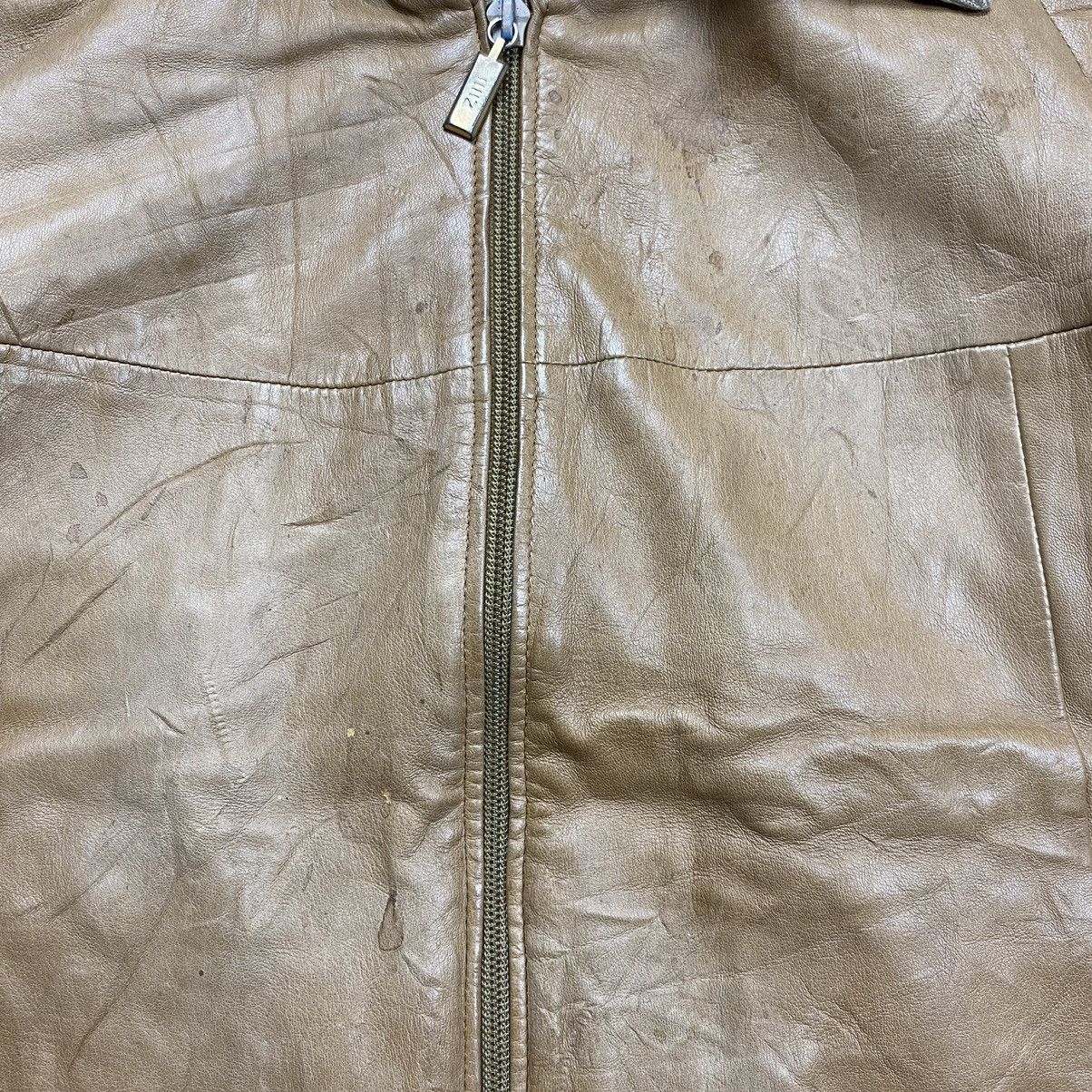 Vintage × Zilli vintage zilli leather jacket Size US L / EU 52-54 / 3 - 8 Thumbnail