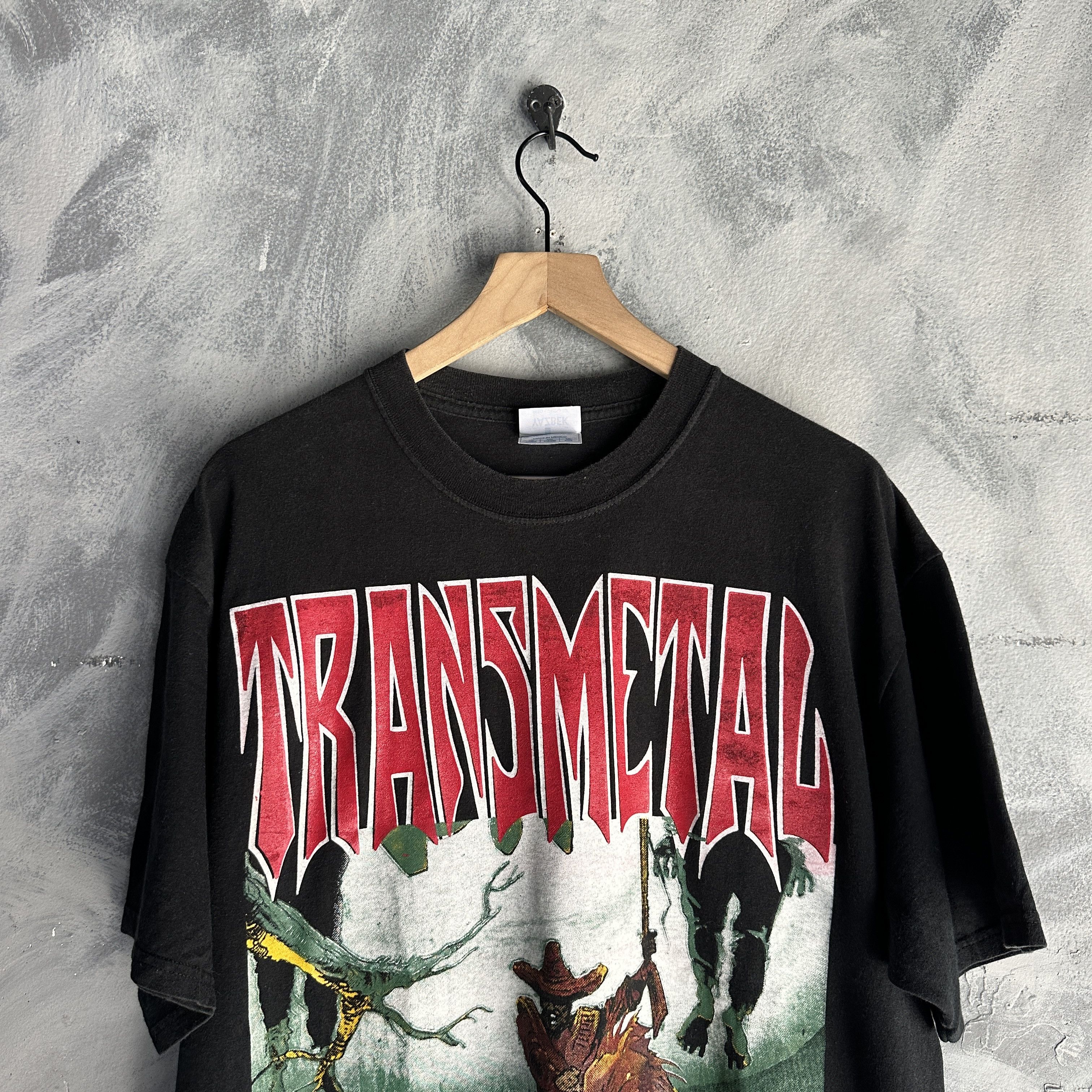 Other Vtg Transmetal T Shirt Thrash Death Metal Mexico Barbaro Size US XL / EU 56 / 4 - 2 Thumbnail