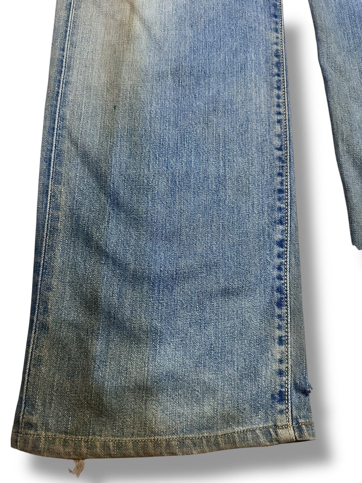 Lee Lee Vintage Distressed Jeans With Baggy Loose Style Mudwash Size US 33 - 11 Thumbnail
