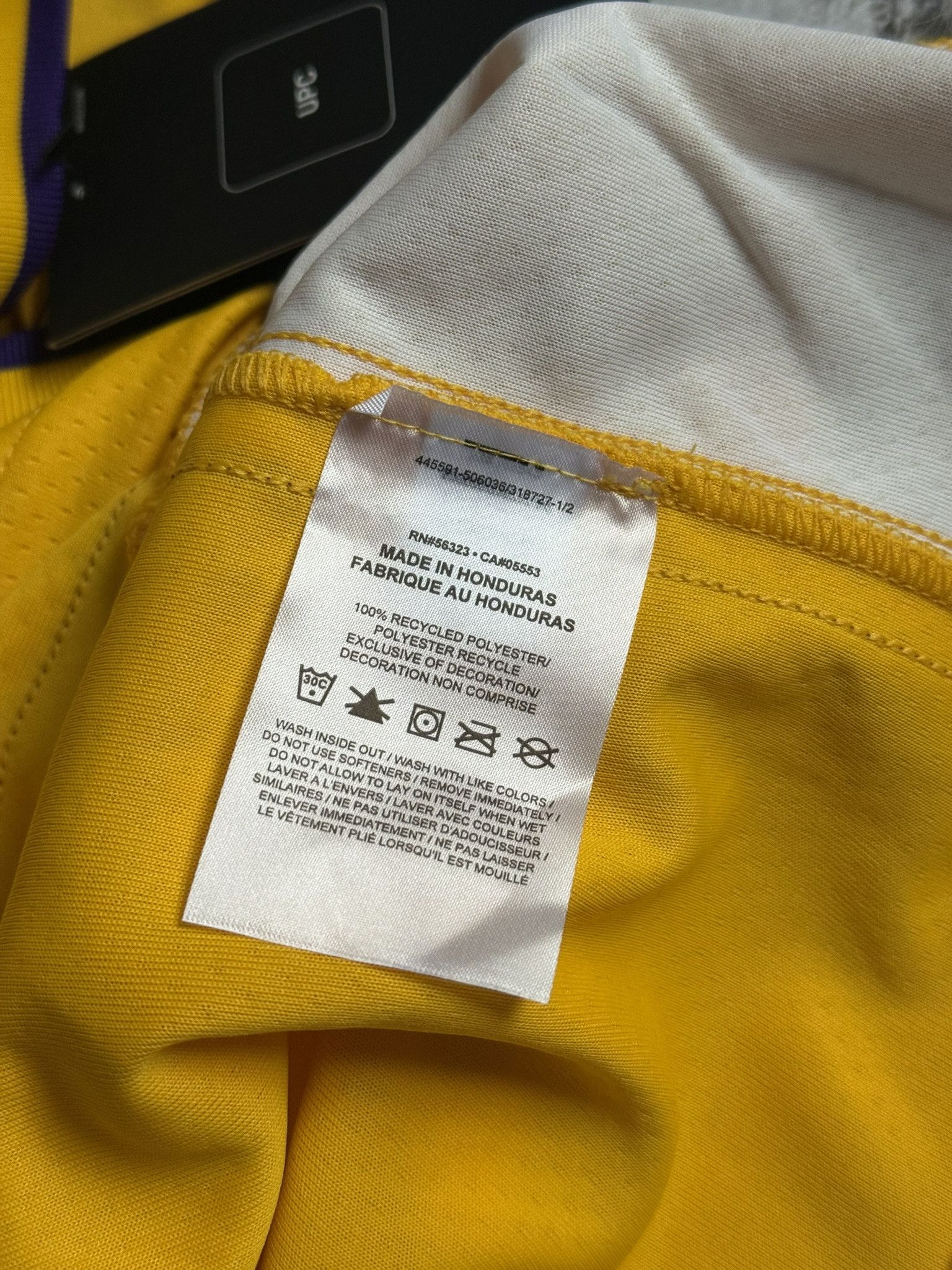 Nike LOS ANGELES LAKERS JERSEY NBA BASKETBALL SWINGMAN Nike L Size US L / EU 52-54 / 3 - 8 Thumbnail