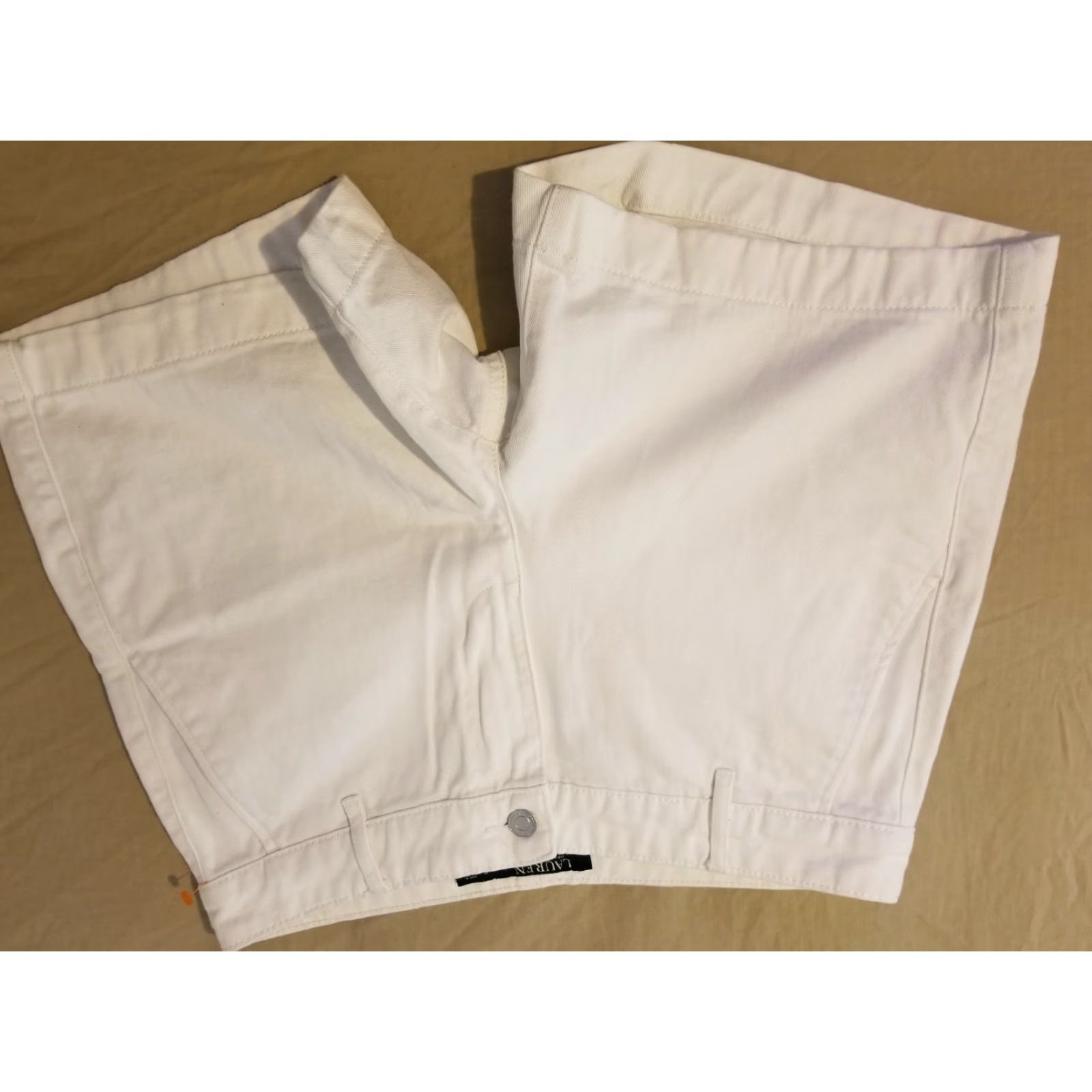 Polo Ralph Lauren Polo Ralph Lauren Womens Shorts Denim White 6 Polo Ralph Lauren Denim Shorts 6 White Jean Size 28" / US 6 / IT 42 - 3 Thumbnail