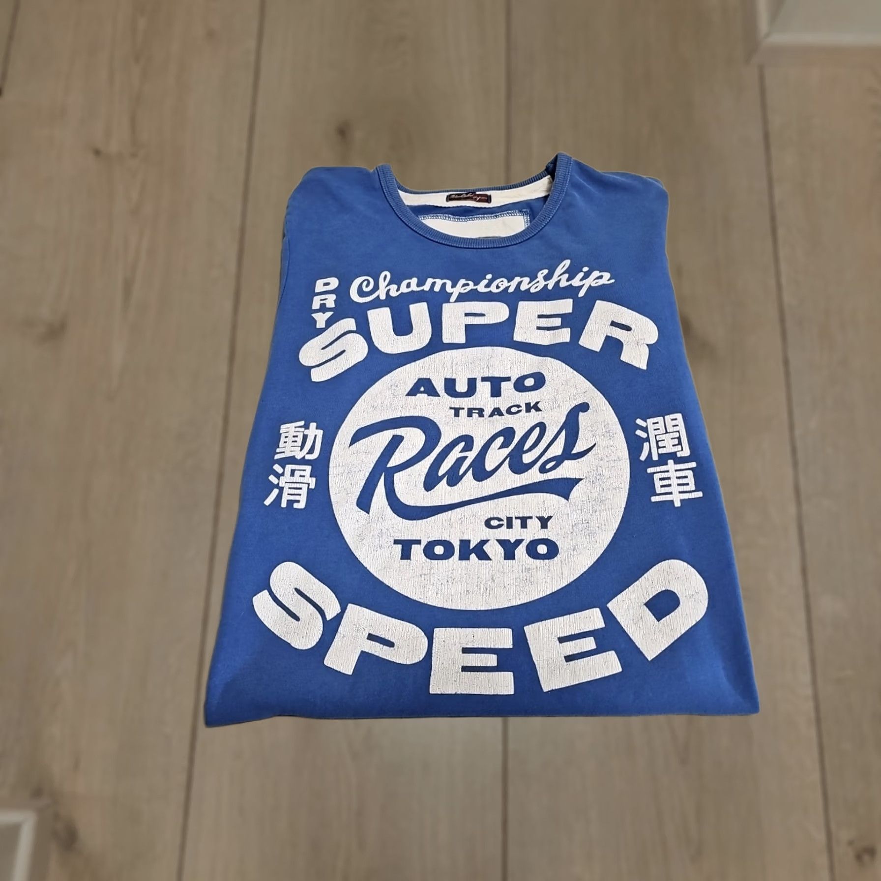 Superdry Superdry Women's T-Shirt City Tokyo Racing Graphic Logo S Blue Label Tshirt Crew Neck Short Sleeve Pullover Knit Cotton Regular fit Casual Travel Size S / US 4 / IT 40 - 1 Thumbnail