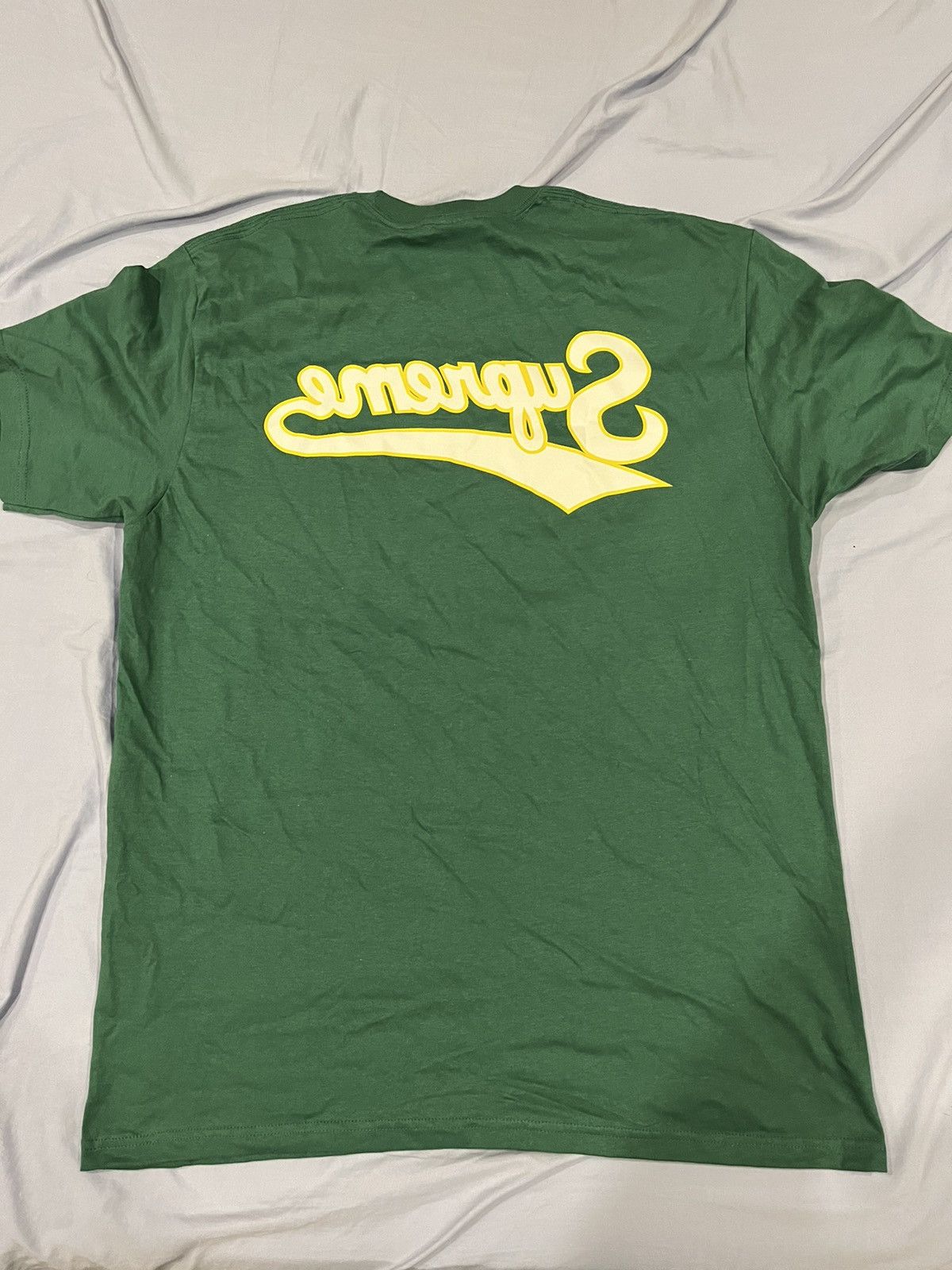 Supreme Supreme University Tee Green Size US M / EU 48-50 / 2 - 1 Thumbnail