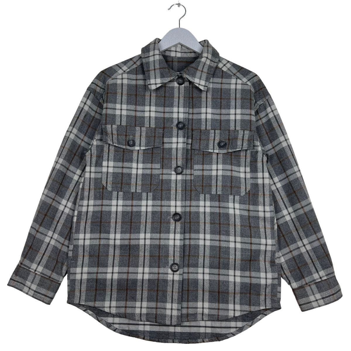 GU × Japanese Brand 🔥 GU JAPAN PLAID CPO SHIRT JACKET Size US M / EU 48-50 / 2 - 2 Thumbnail