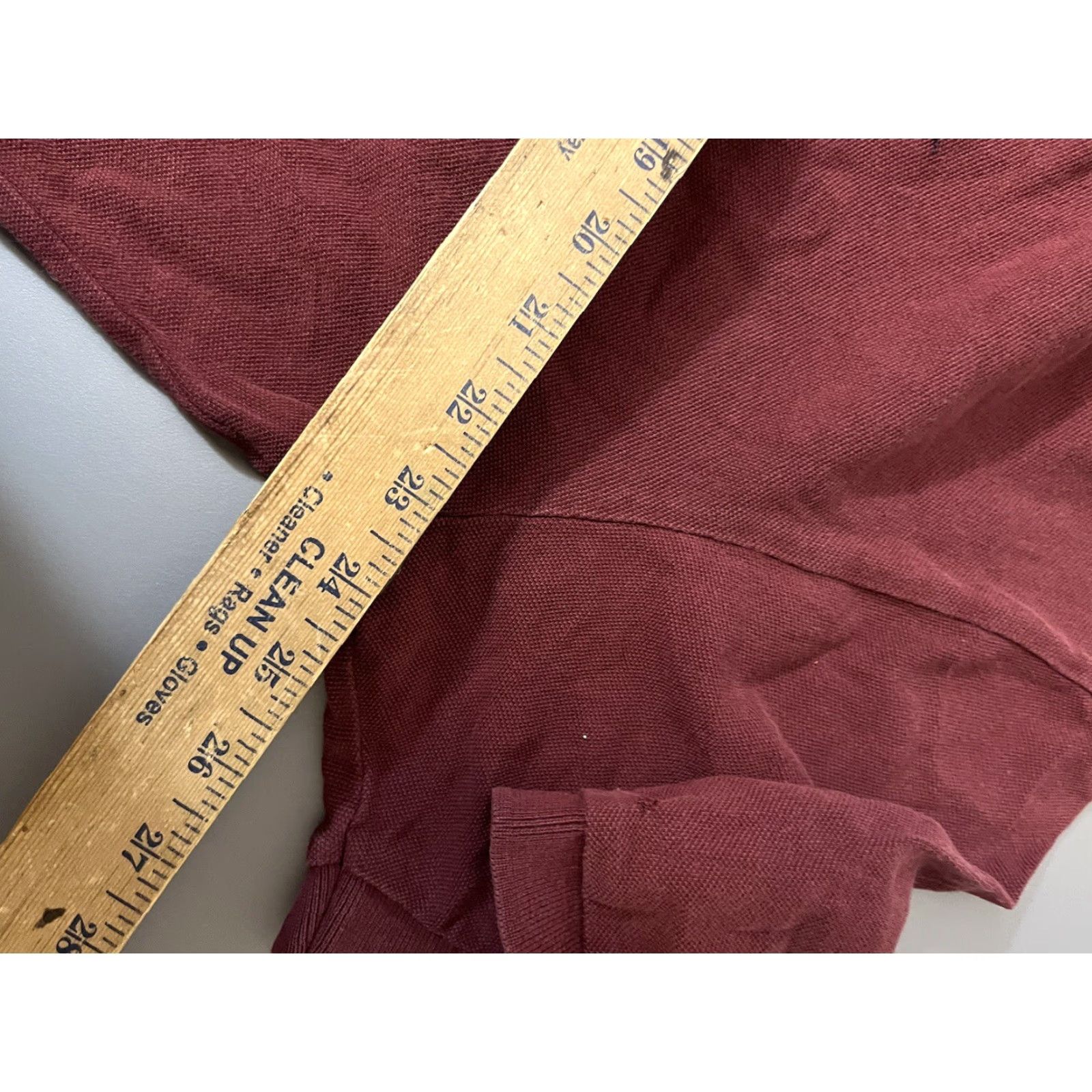 Polo Ralph Lauren Polo Ralph Lauren Polo Shirt Maroon XL Mens Solid Short Sleeve Button Collar Polo Classic Logo 90s Theme Size US XL / EU 56 / 4 - 5 Thumbnail