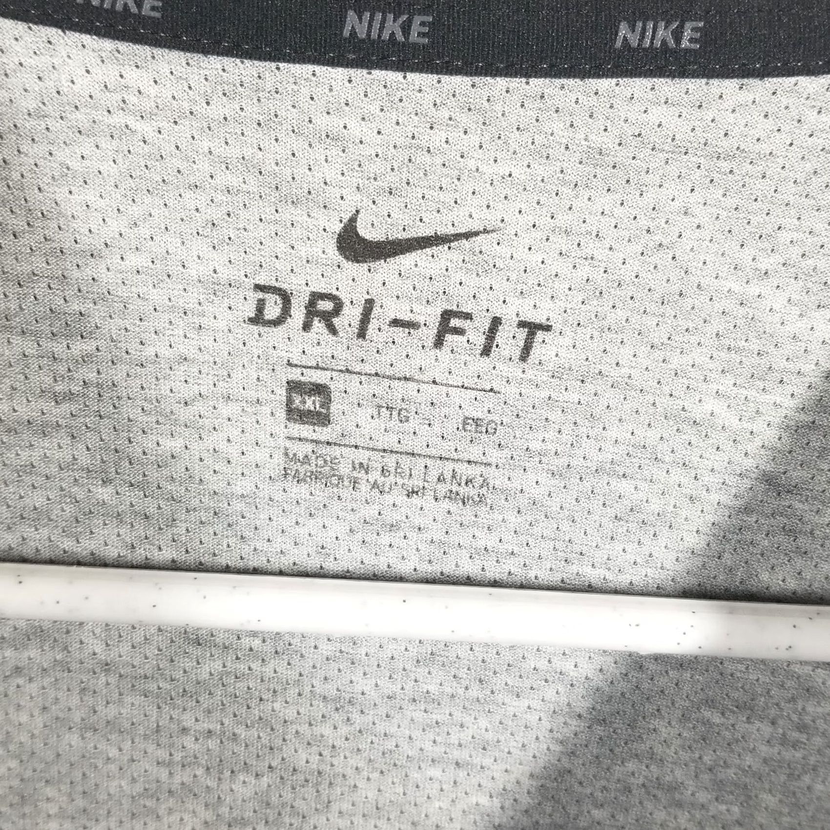 Nike Nike Dri-FIT Short Sleeve Tee Men XXL Gray Training Shirt Size US XXL / EU 58 / 5 - 3 Thumbnail