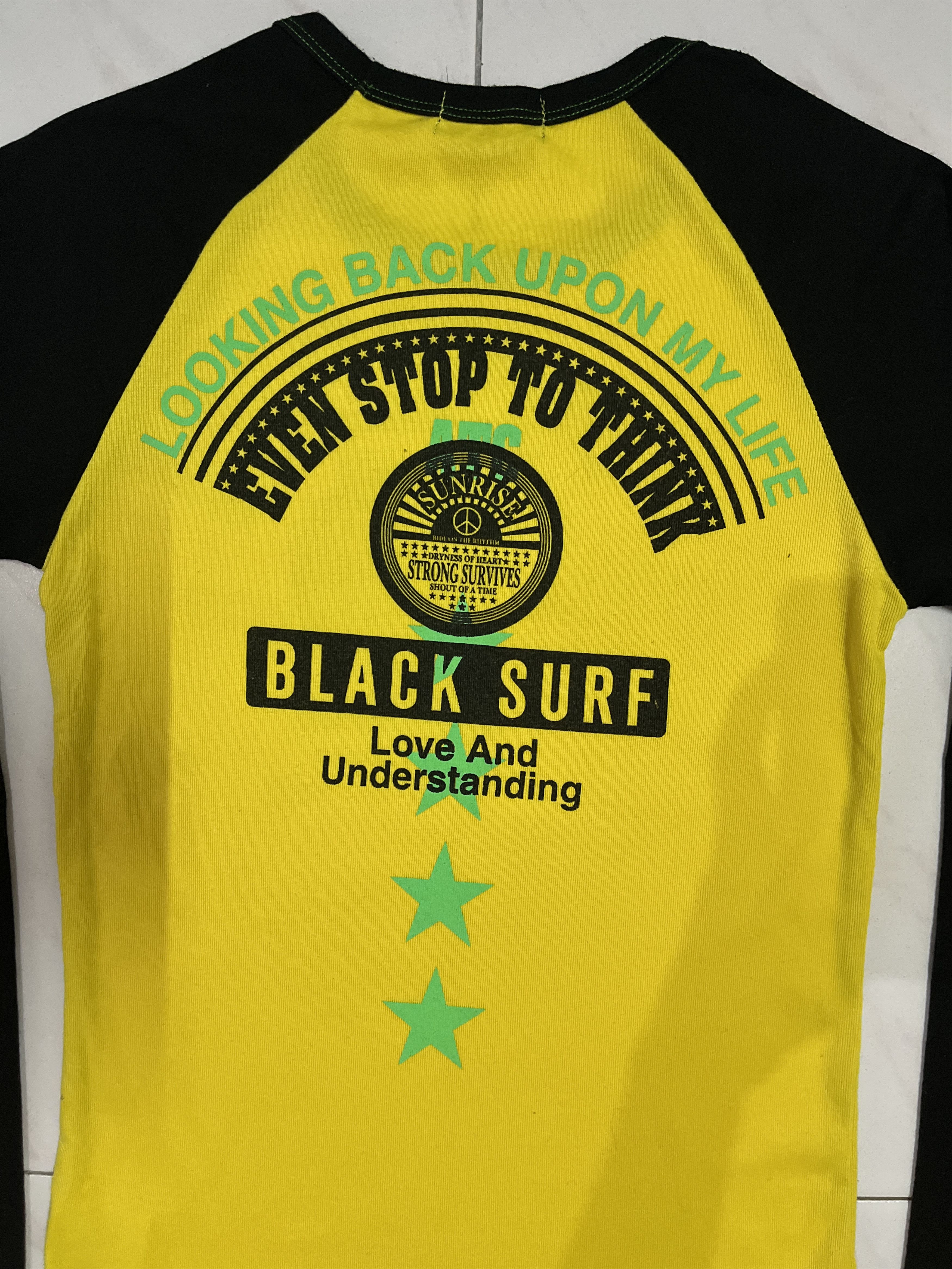 In The Attic In The Attic Homme ATC Poem Words Black Surf Size M / US 6-8 / IT 42-44 - 4 Thumbnail