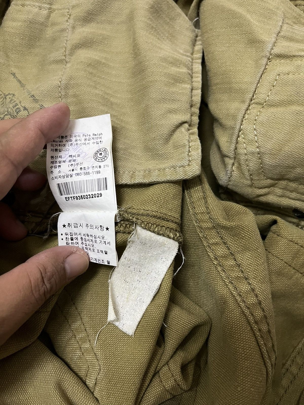 Polo Ralph Lauren Vintage distressed Ralph Lauren denim Size US 33 - 10 Thumbnail