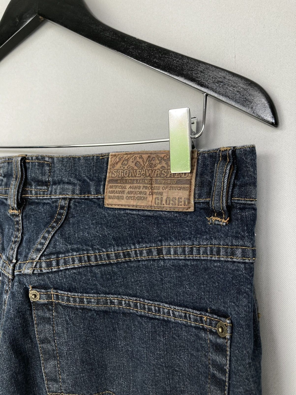 CLOSED × Marithe + Francois Girbaud Vintage Closed Marithe Francois Girbaud Jeans Pants Denim Size US 32 / EU 48 - 6 Thumbnail
