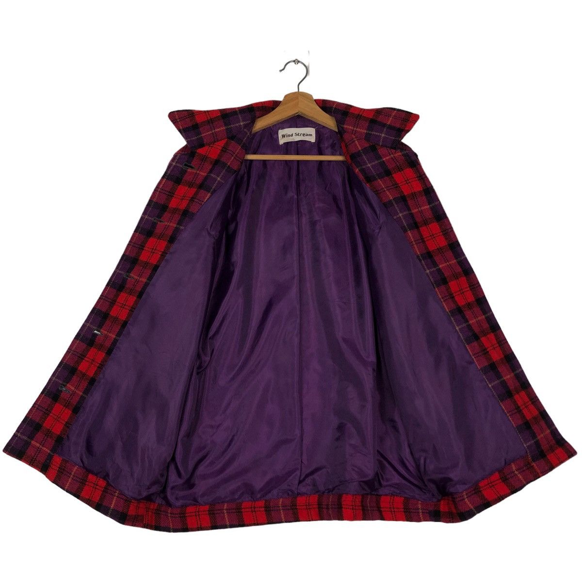 Japanese Brand 🔥Vtg Tartan Design Punk Jacket Style Wind Stream Japan Size US M / EU 48-50 / 2 - 11 Thumbnail